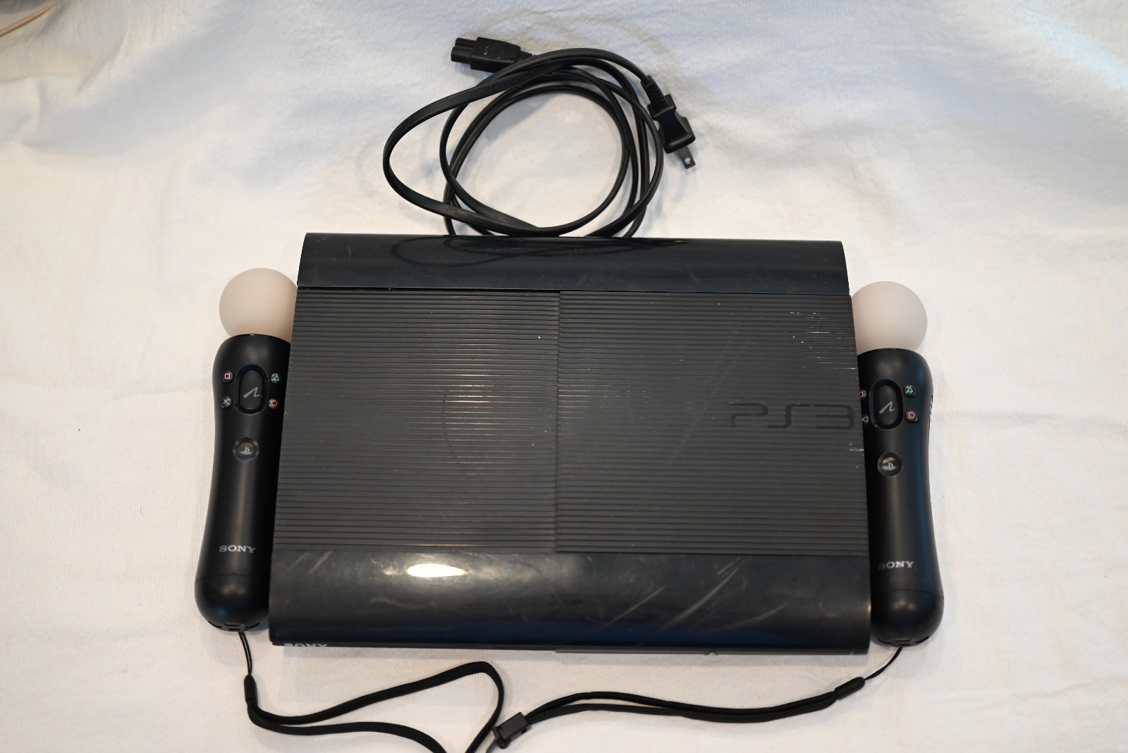 Sony PlayStation 3 PS3 Super Slim Black Console CECH-4001B Tested