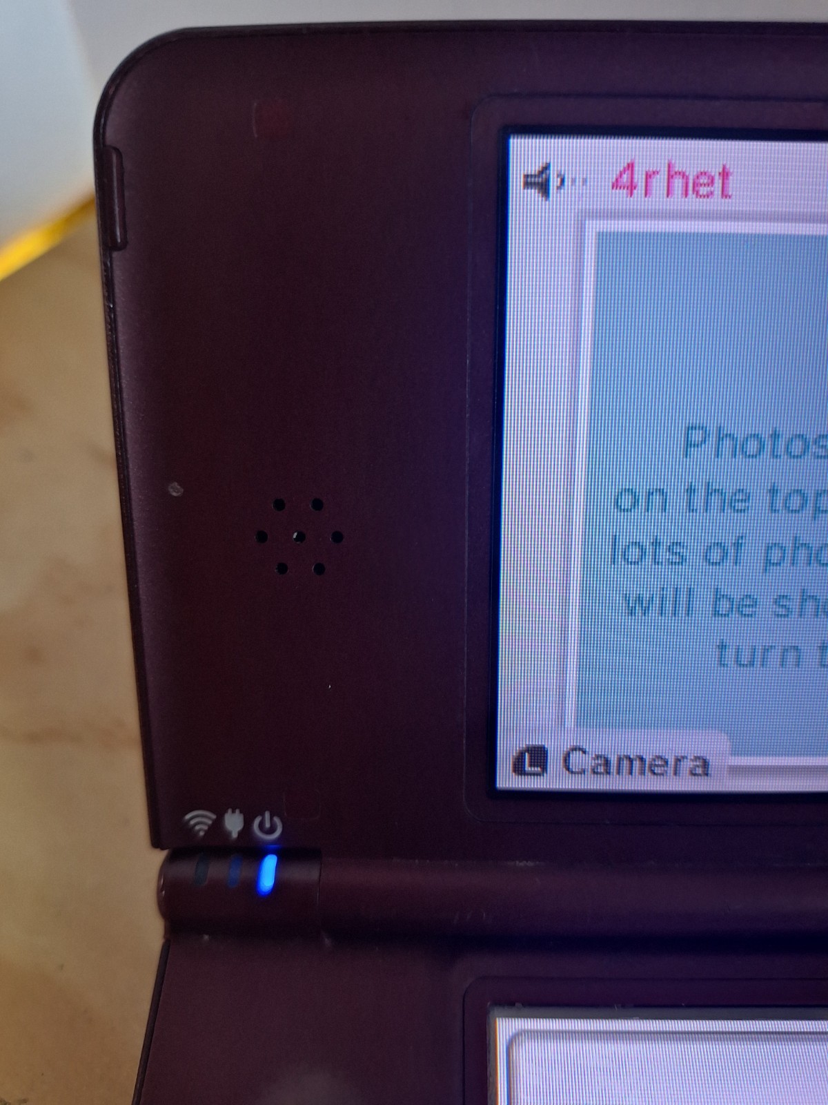 Nintendo DSi XL Console Burgundy Maroon Red USA MODEL Tested/Working!