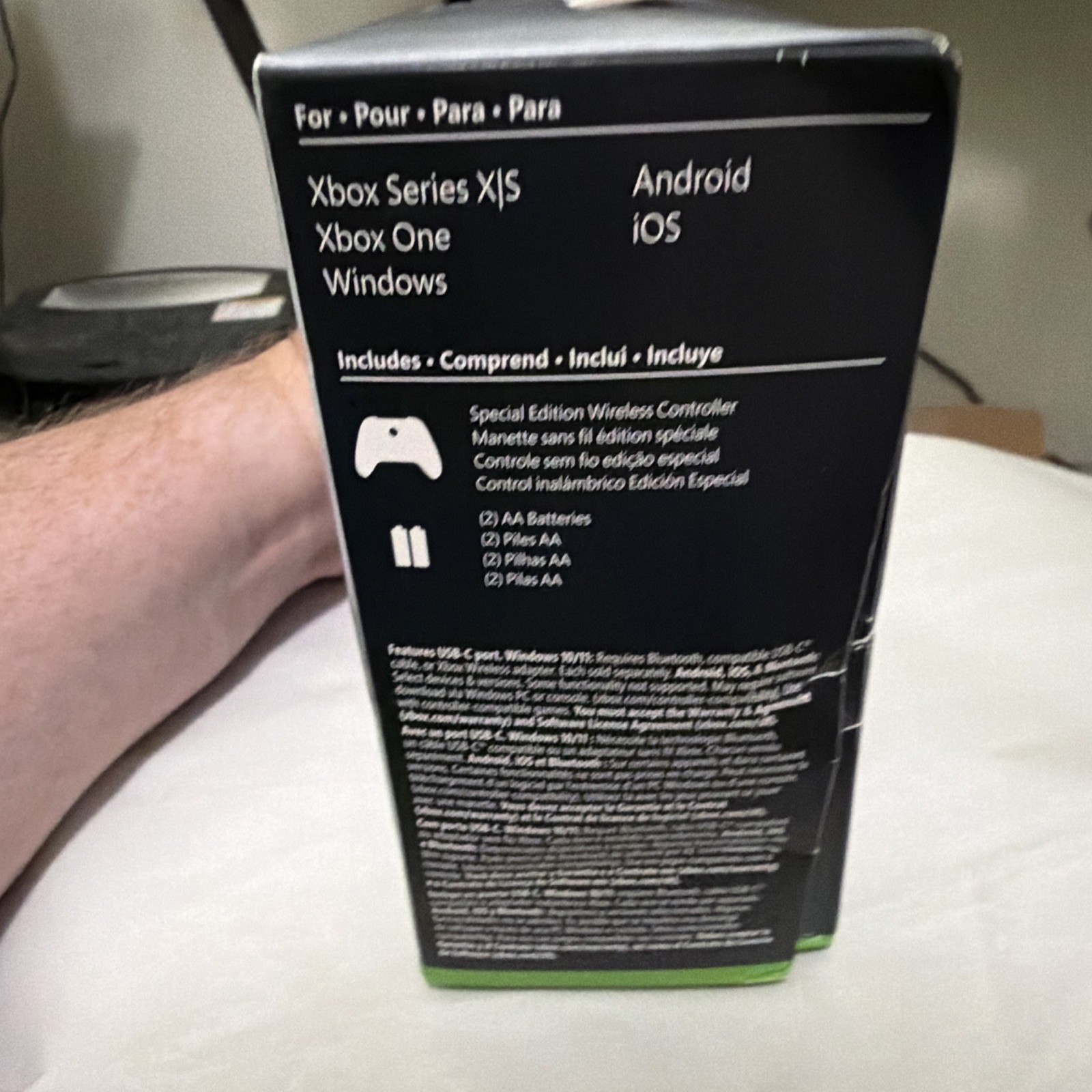 K Silver TMR Xbox Storm Breaker Special Edition Wireless Controller