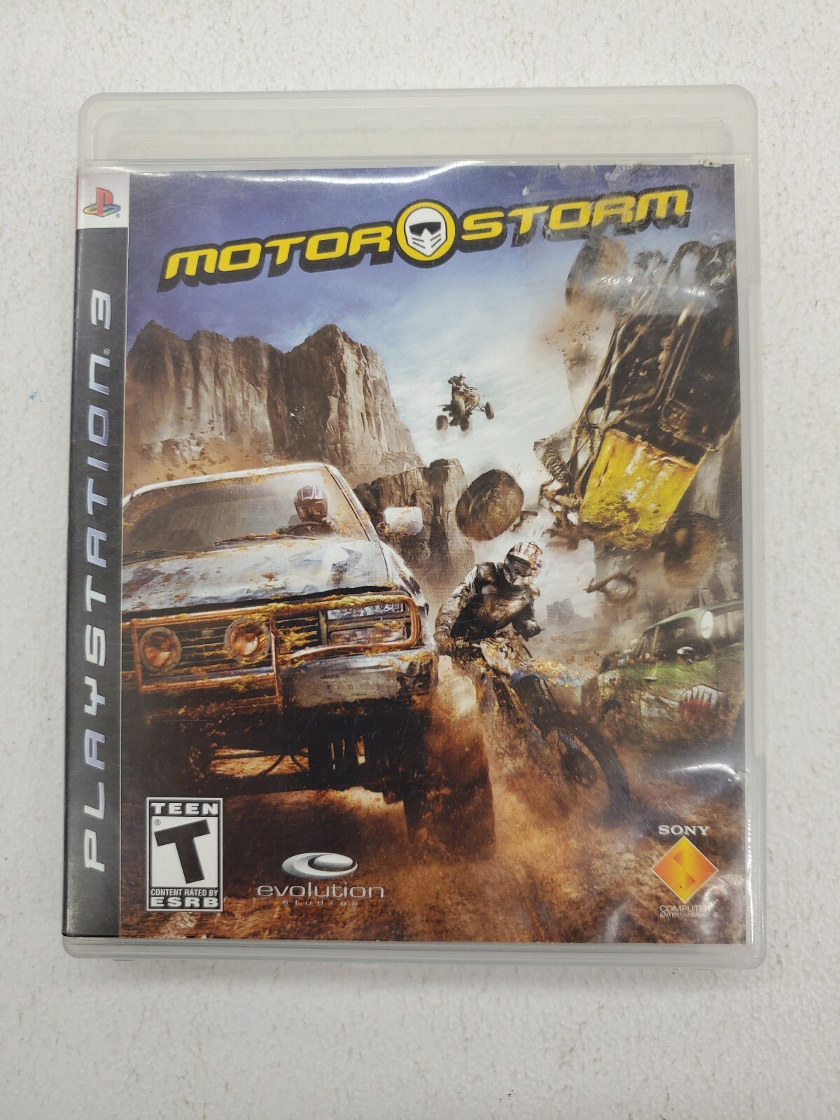MOTORSTORM PS3! ATV DIRT BIKE OFF ROAD MX RACING, UNTAMED MUD RACE, MOTORCYCLE