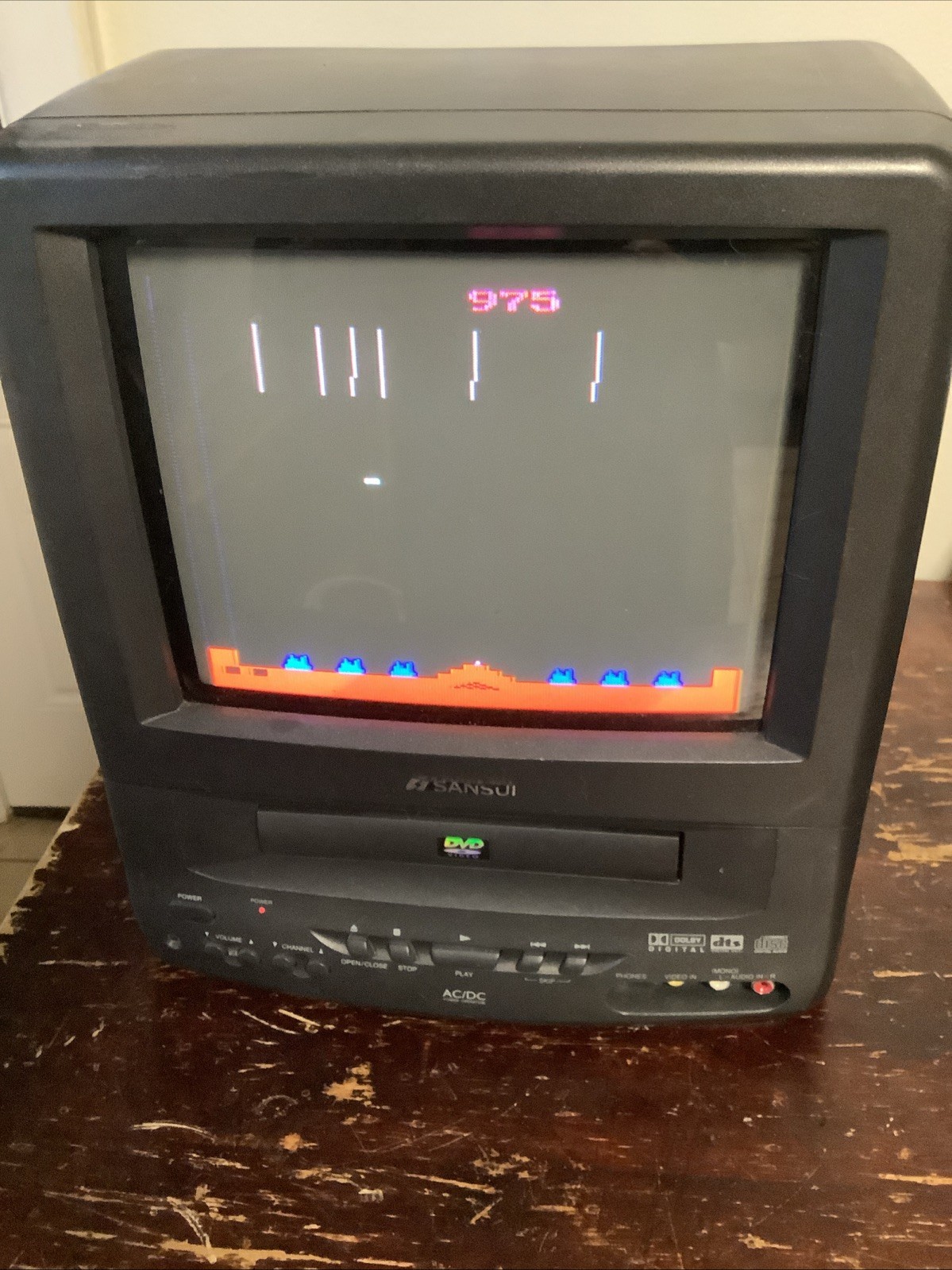 Atari 2600 Missile Command Brazil Video Game Polyvox Cartridge Vintage Rare