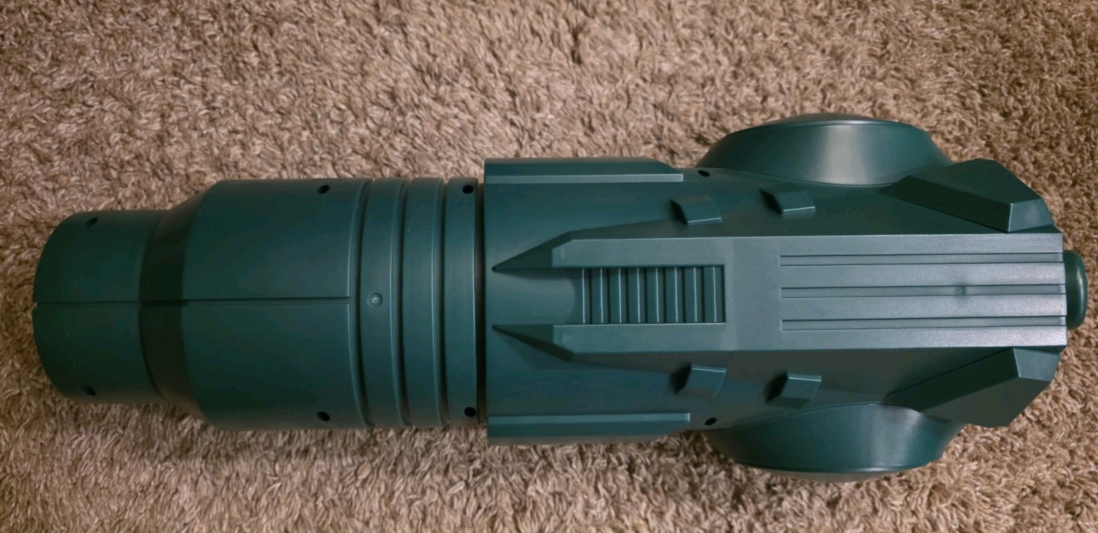 Metroid Arm Cannon Blaster Life Size Replica Nintendo Think Geek w/ Samus Figure