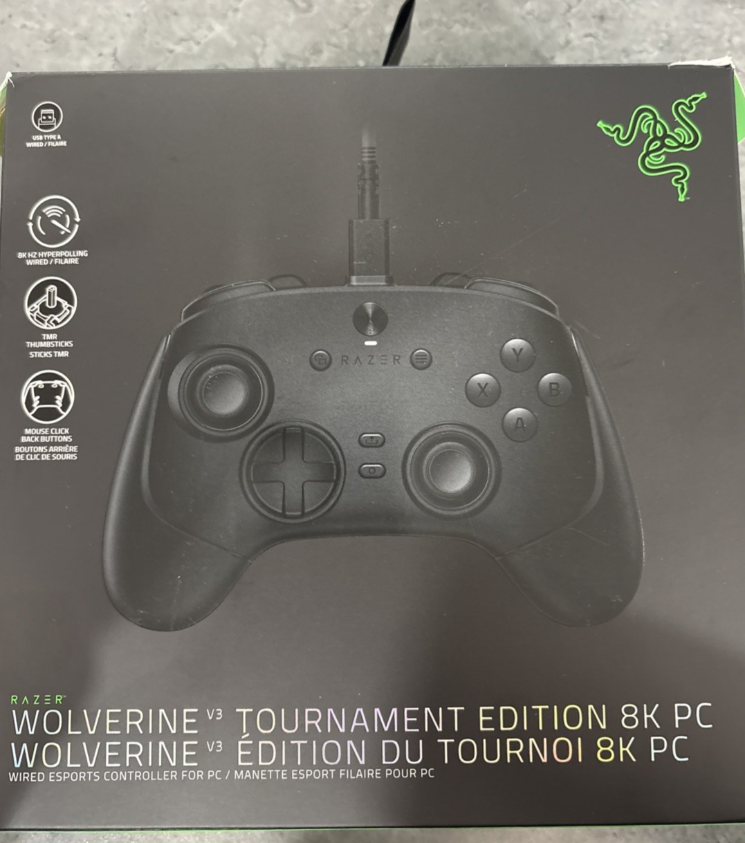 Razer Wolverine V3 Tournament Edition 8K Wired Controller