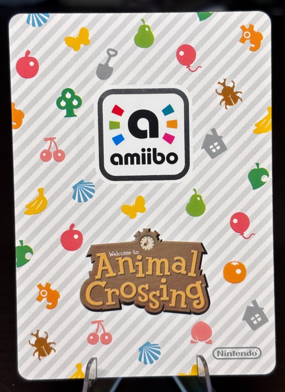 Roswell Amiibo Card 447 Animal Crossing Series 5 Nintendo Switch Authentic