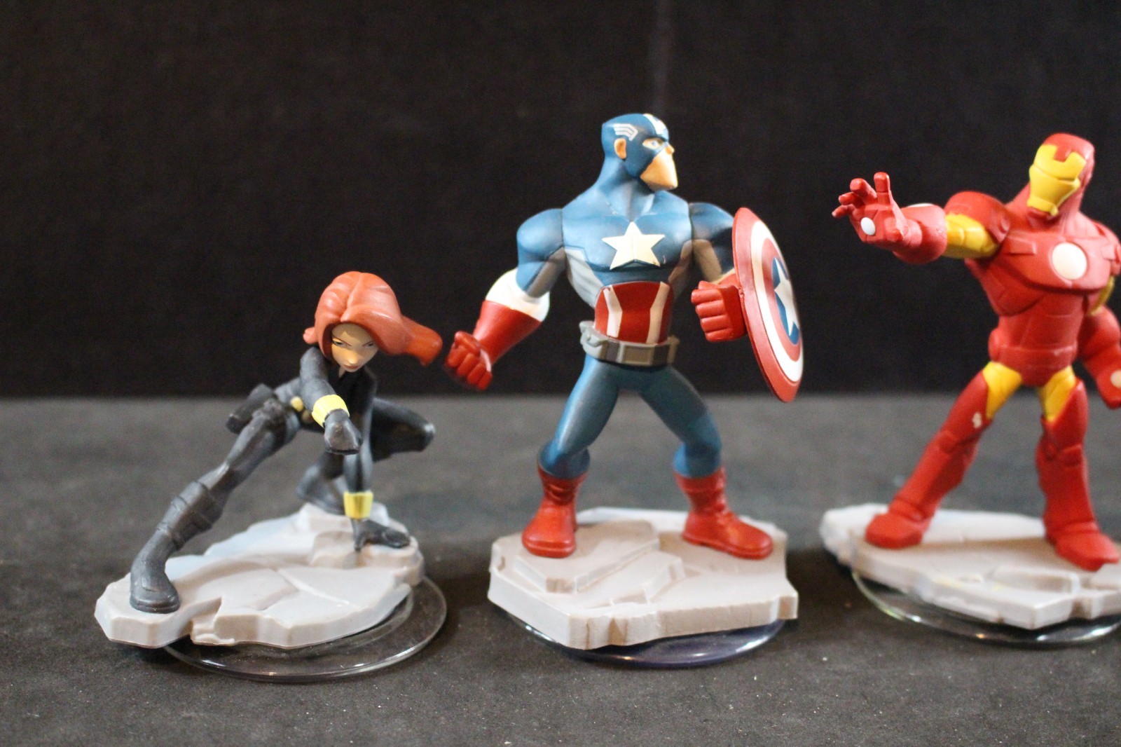 Disney Infinity – Video Game Figure – Marvel – Captain America, Thor, Hulk, Iron