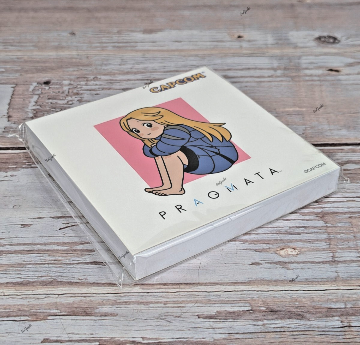 Pragmata Diana Nintendo Amiibo + Offical Notepad Japanese Version