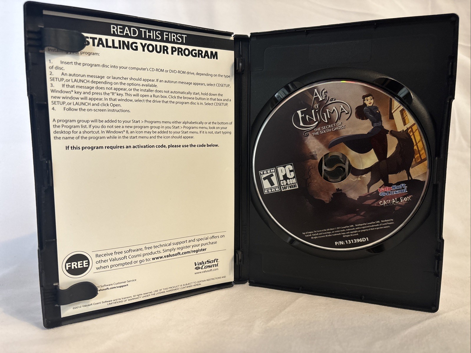 Age of Enigma Secret of the Sixth Ghost (PC )CD-ROM
