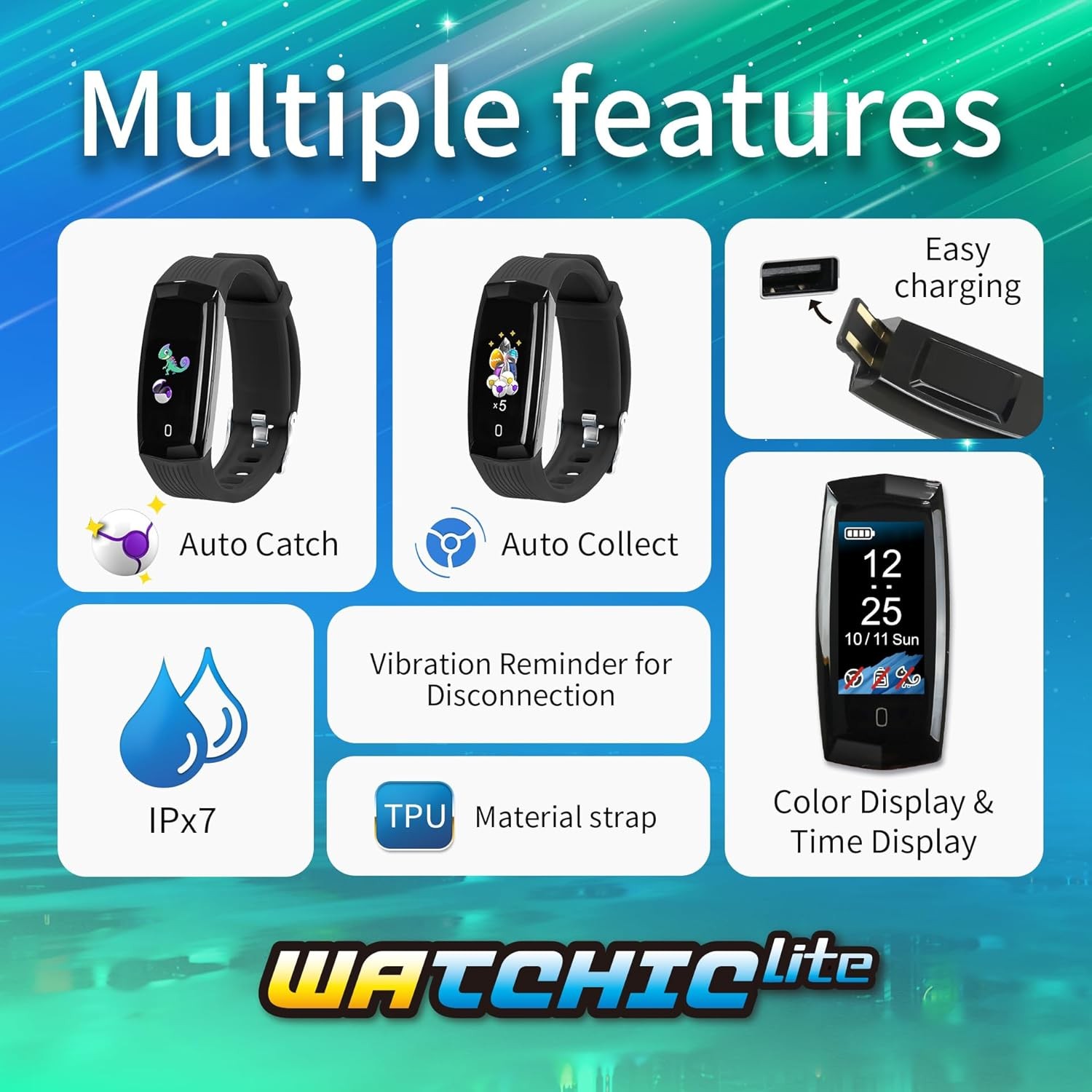 Brook Pocket Auto Catch Watchic Lite Pokemon GO Catcher for iOS & Android
