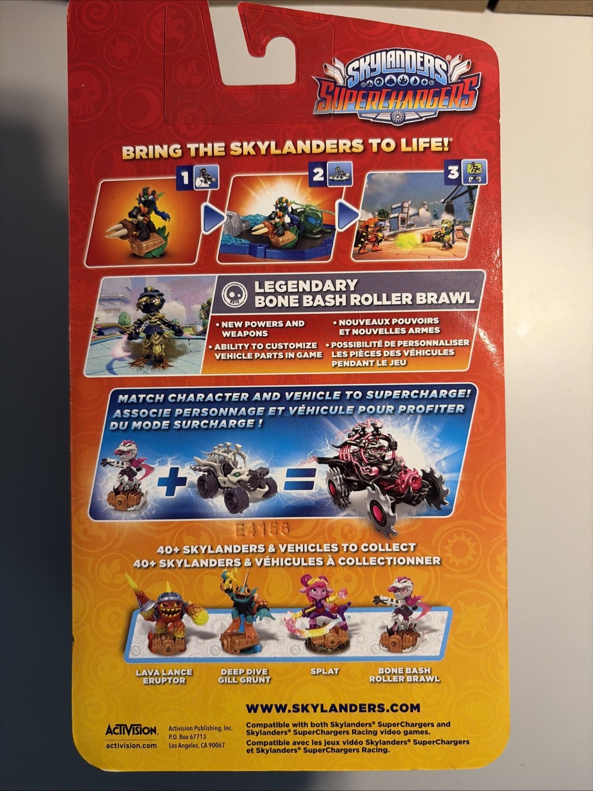 Skylanders Superchargers Legendary Bone Bash Roller Brawl