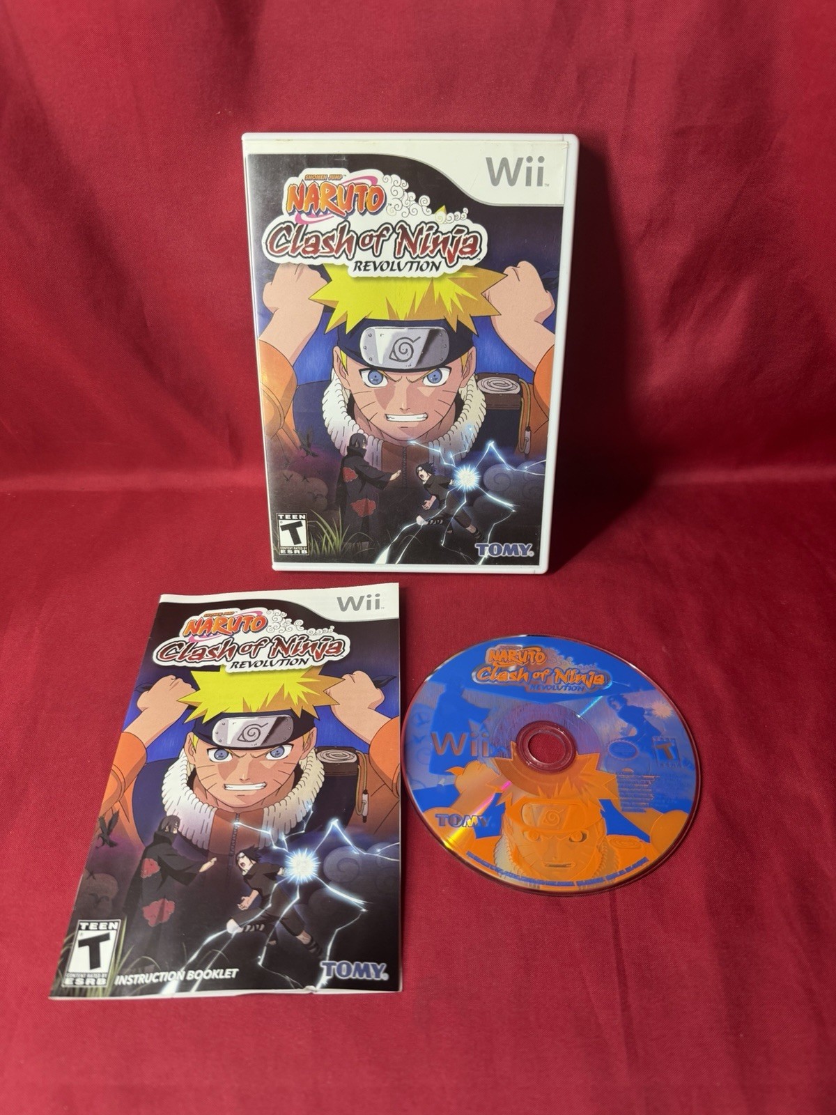 Naruto: Clash Of Ninja Revolution (Wii) – CIB Authentic Tested And Working