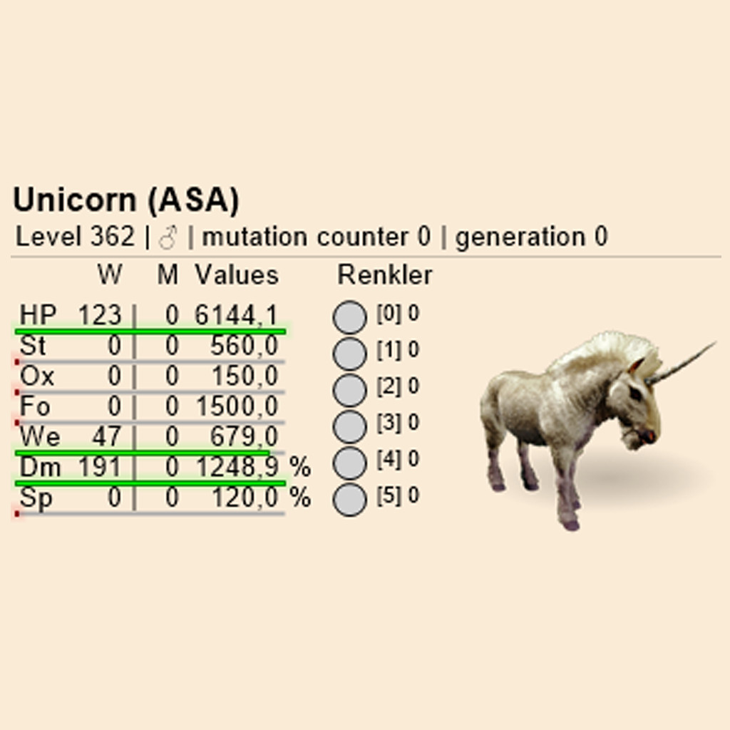 ARK Survival Ascended | Dinos | Unicorn 362 | Official Pve | Xbox/PS5/PC