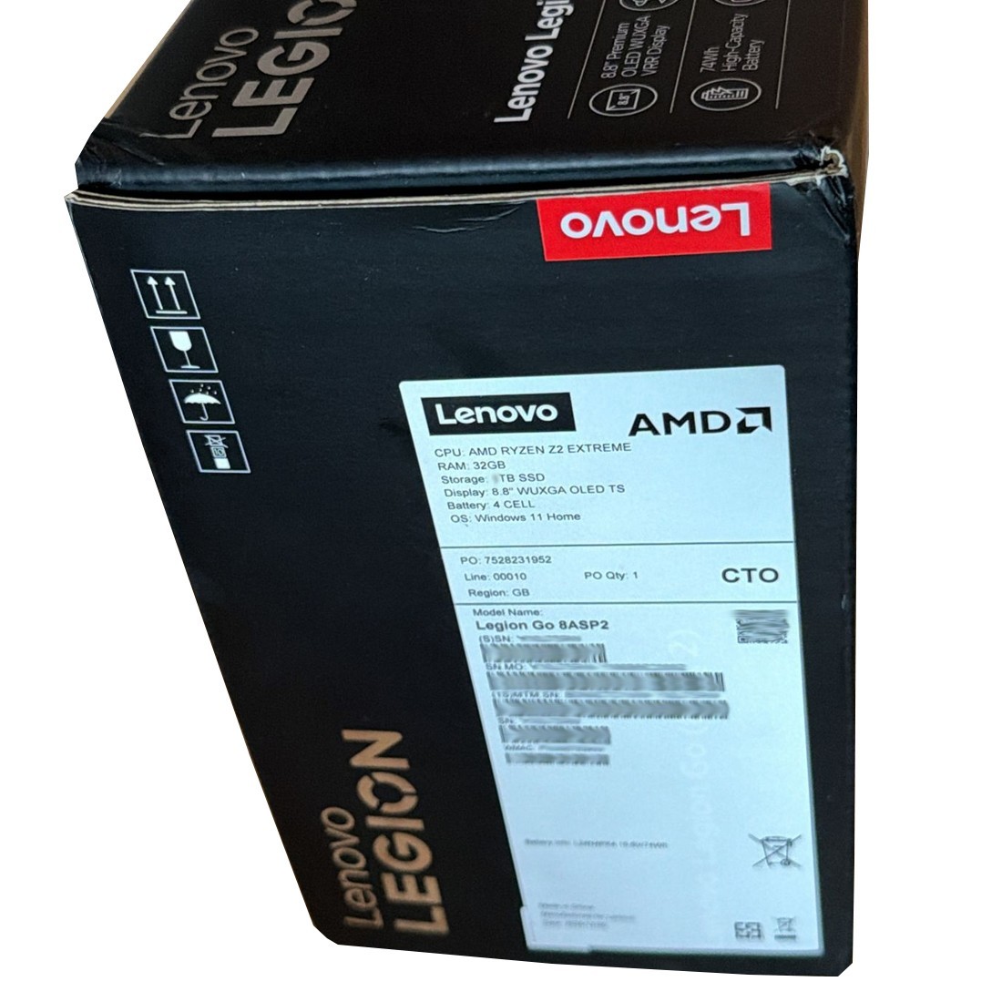 Lenovo Legion Go 2 (8ASP2) 1TB + 32GB RAM | Z2 Extreme | 8.8″ inch – Handheld