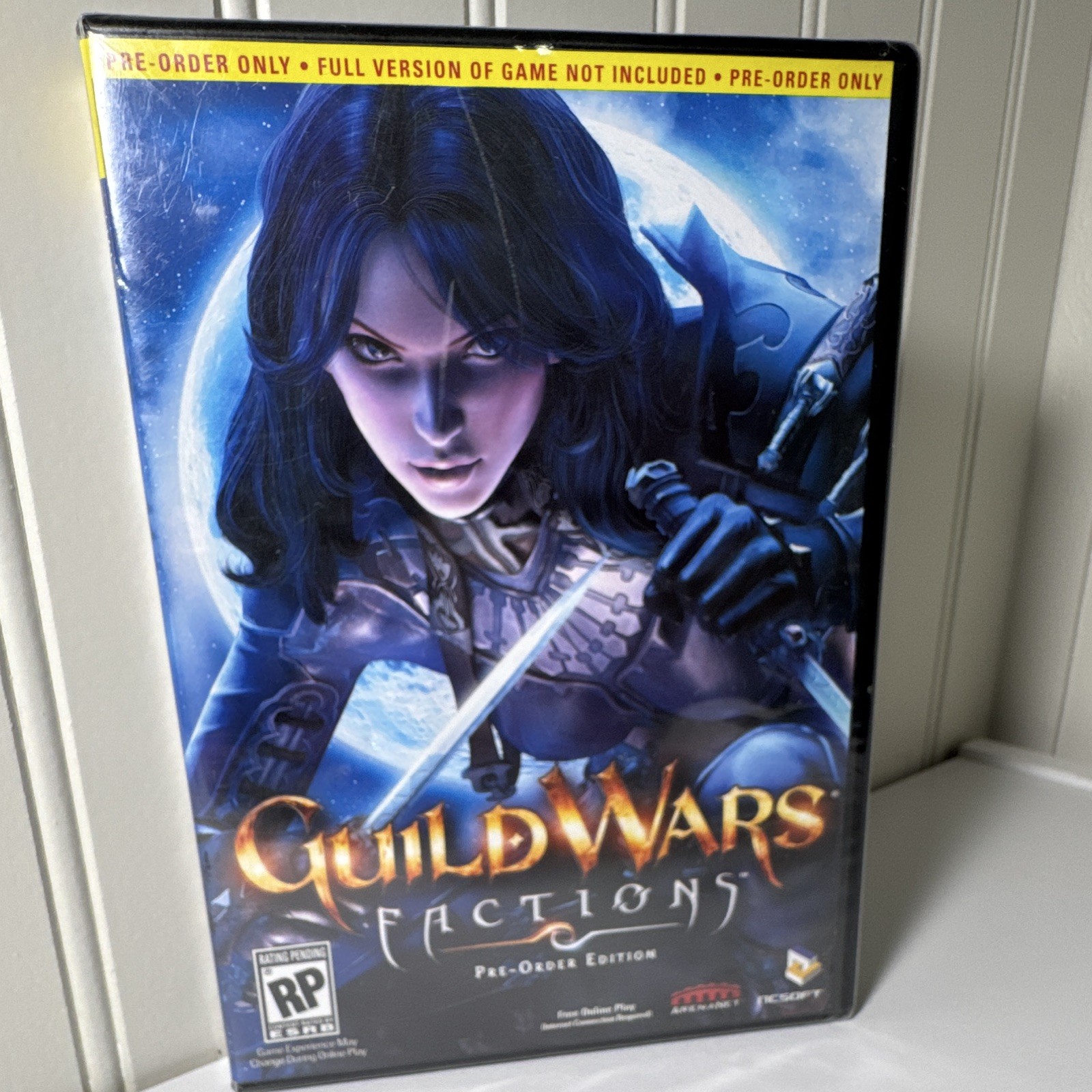 Guild Wars Factions Pre-Order Edition NEW! FACTORY SEALED!