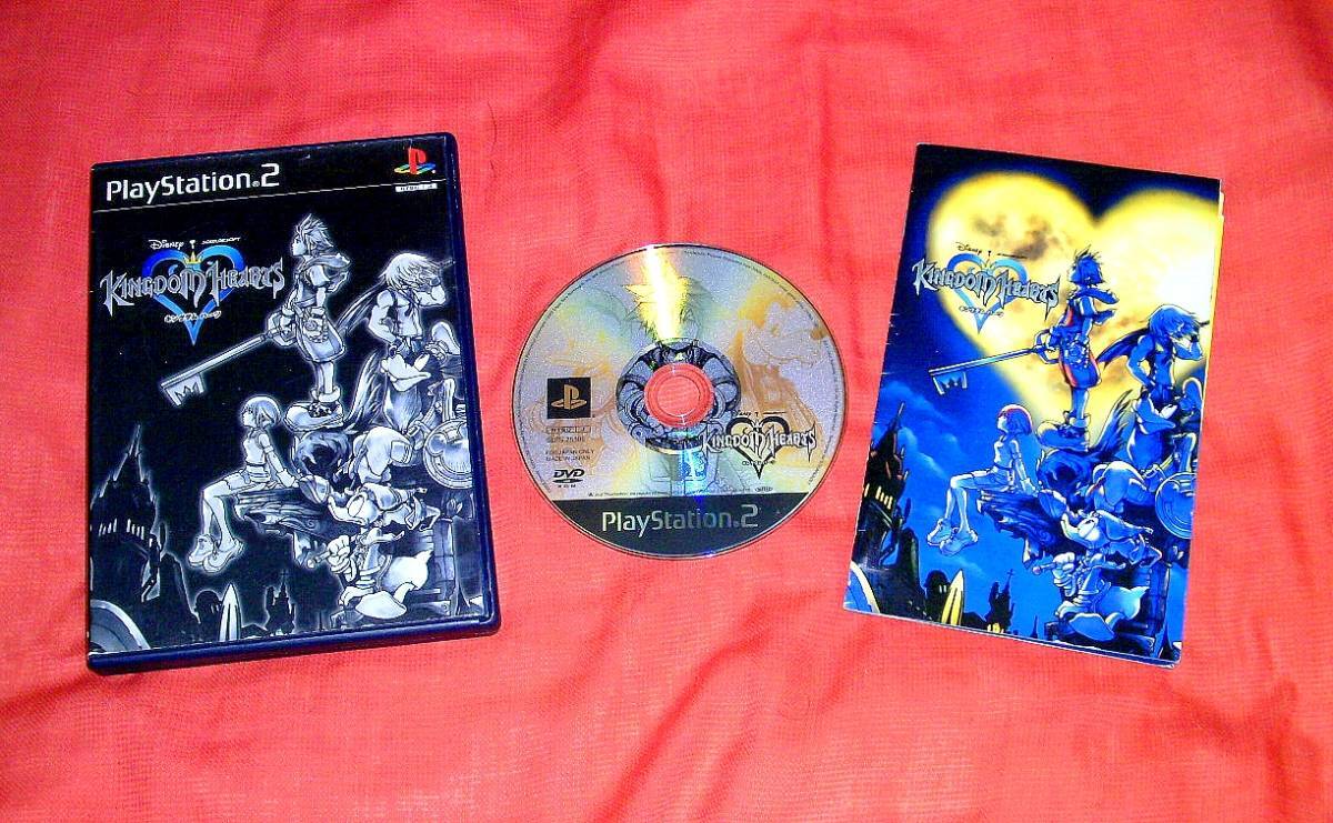 Lot 4 Kingdom Hearts & II & Final Mix & Final Mix + set PS2 Japanese Version
