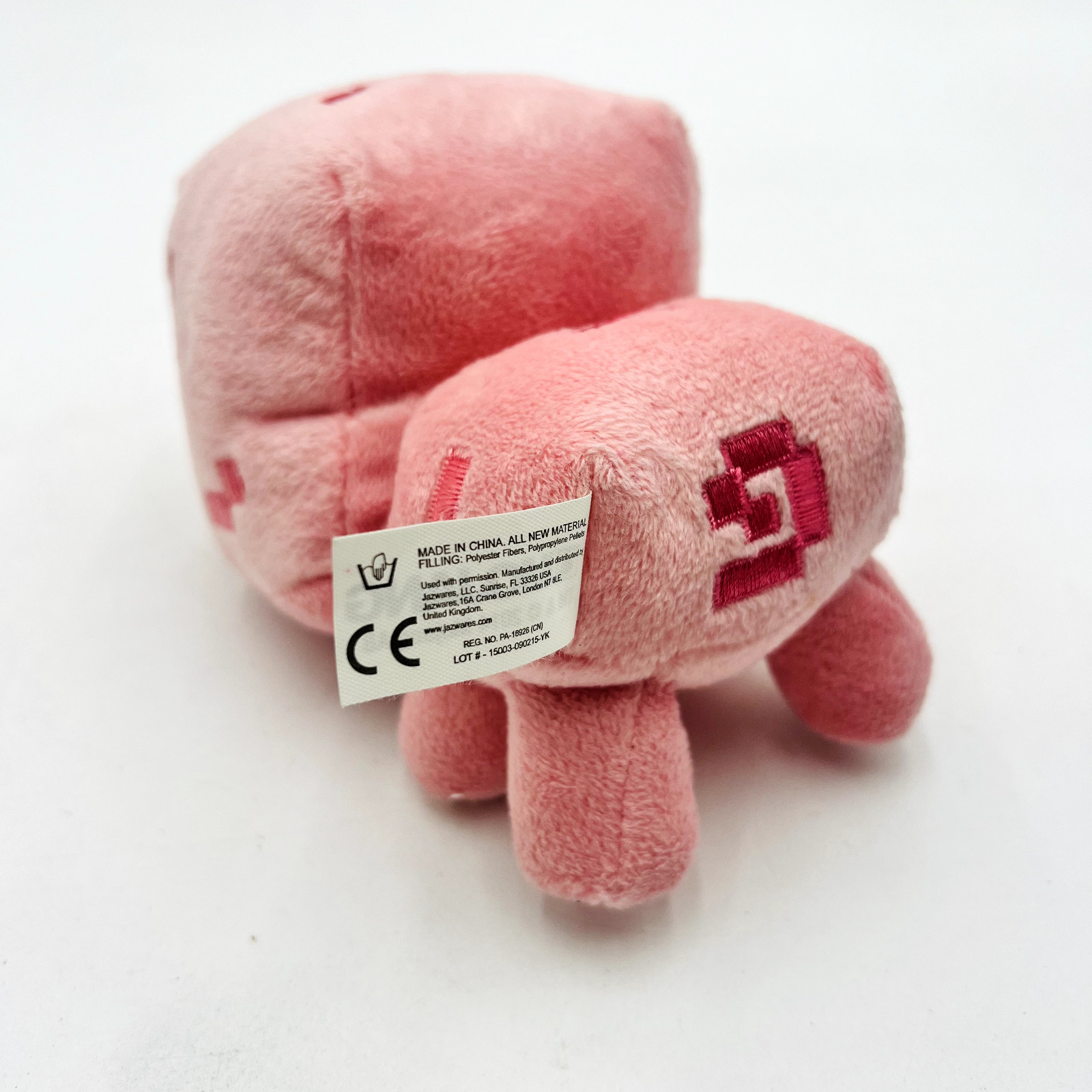 Minecraft Pig Pink Plush 7” Official Plushie Mojang Authentic 2014