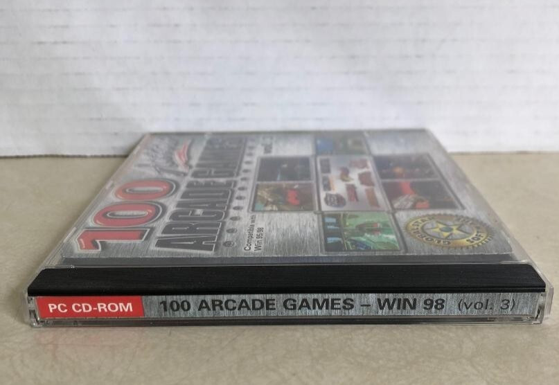 100 Action Arcade Games Vol. 3 PC Game CD-Rom Global Star Software