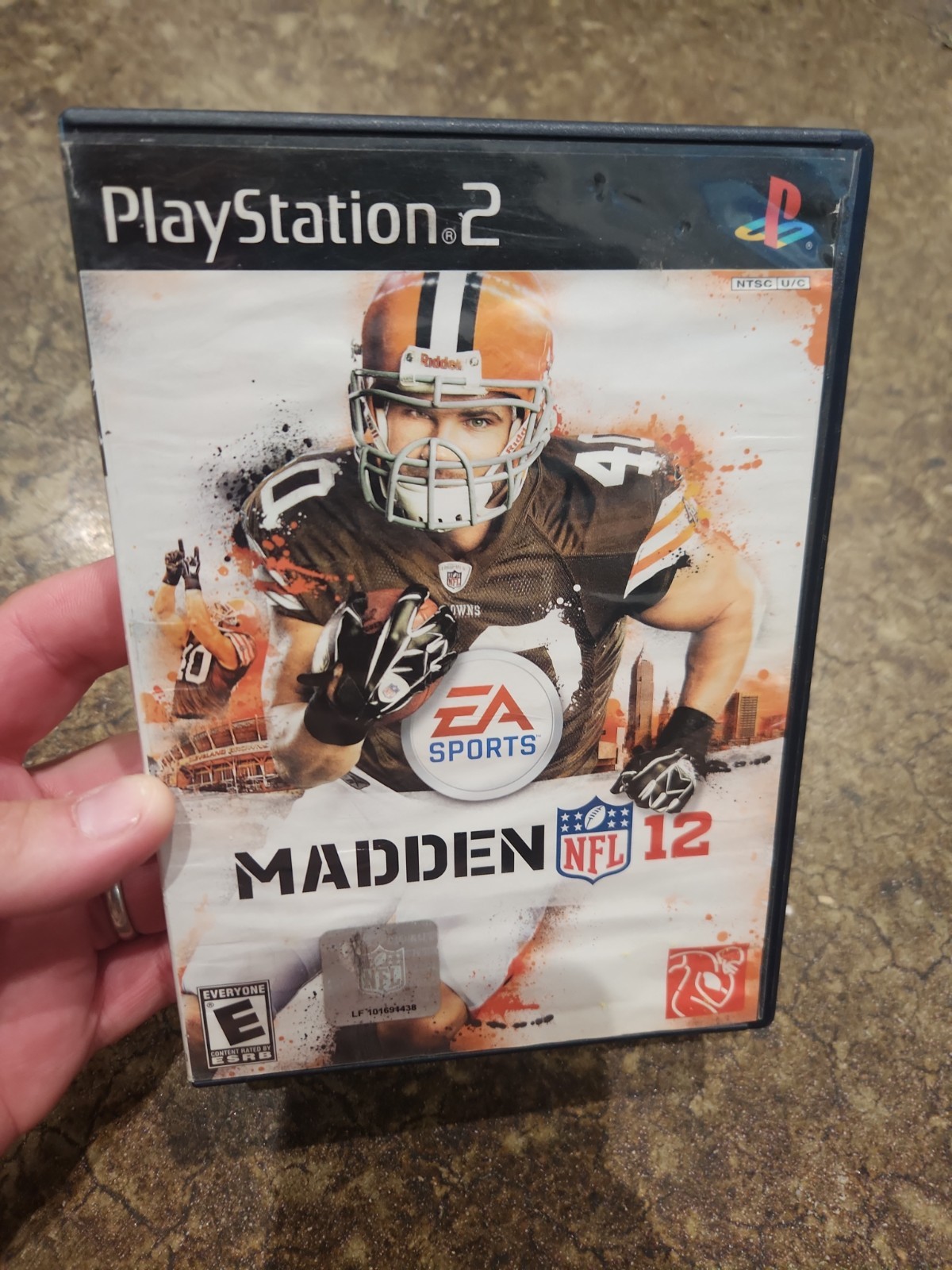 Madden NFL 12 (Sony PlayStation 2, 2011) Complete Tested Works CIB Peyton Hillis
