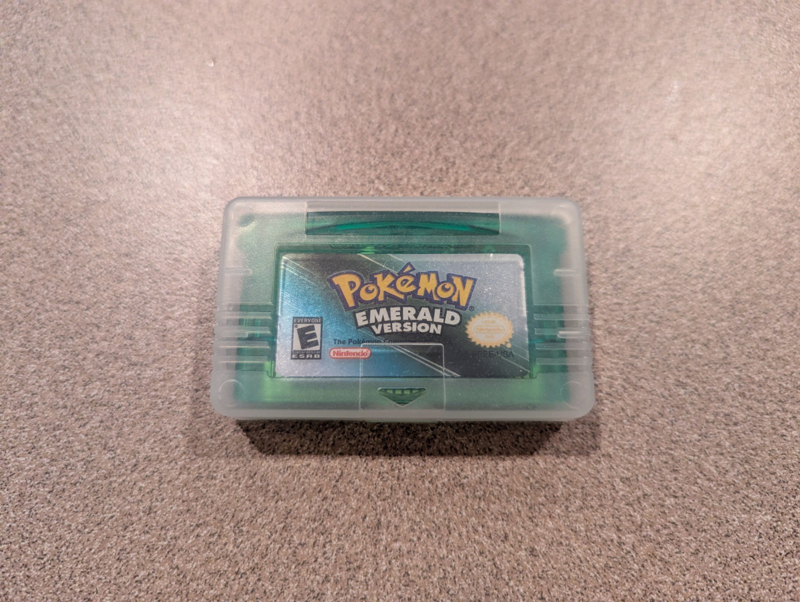 Pokémon Emerald GBA Cartridge – Nintendo Game Boy Advance (2004)