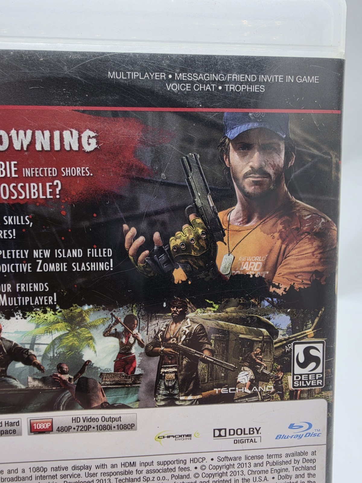 Dead Island: Riptide (Sony PlayStation 3, 2013) Ps3 Cib Complete Mint Tested