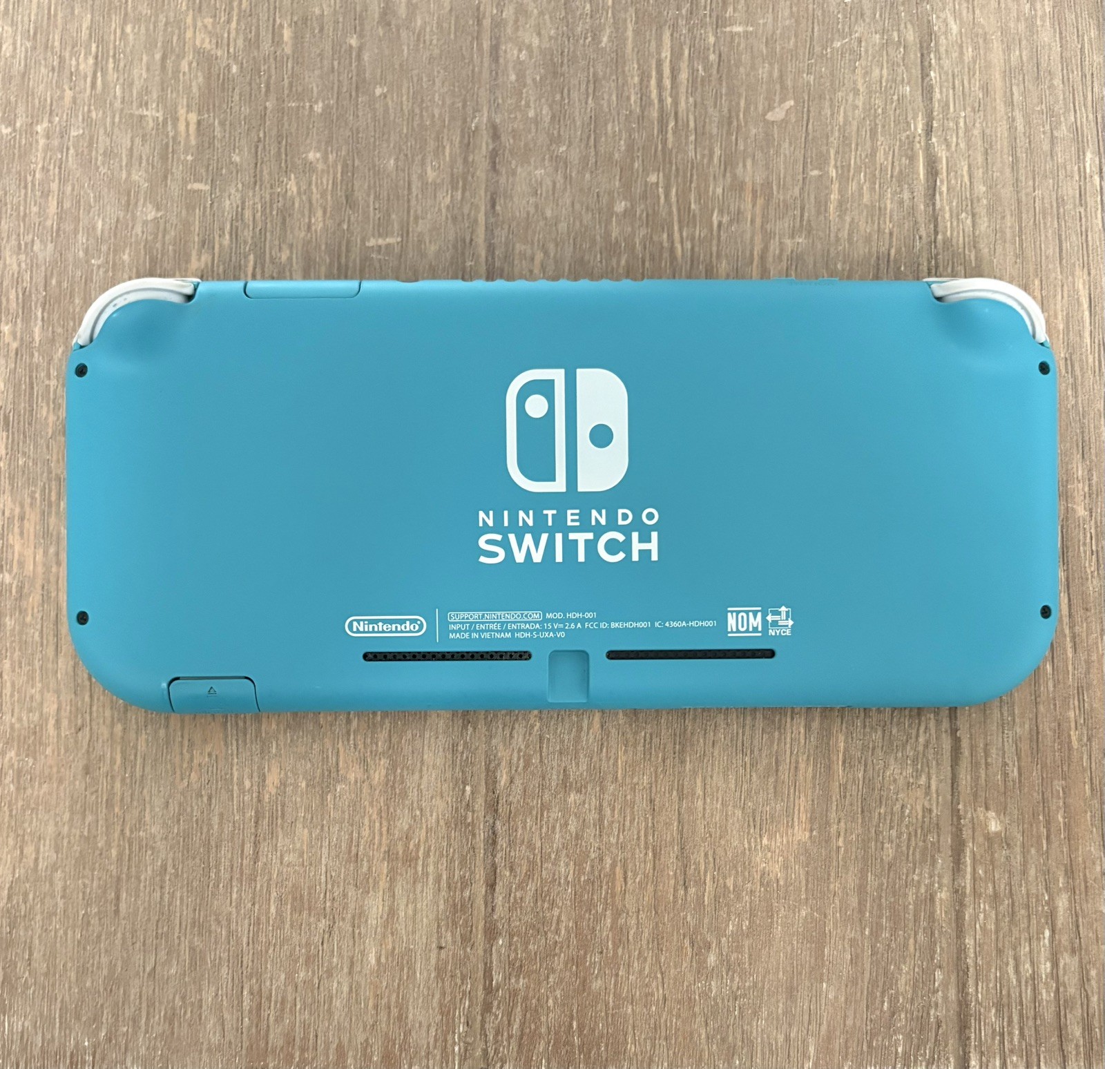 Nintendo Switch Lite Turquoise Blue Console Bundle Case Charger Supercross Game