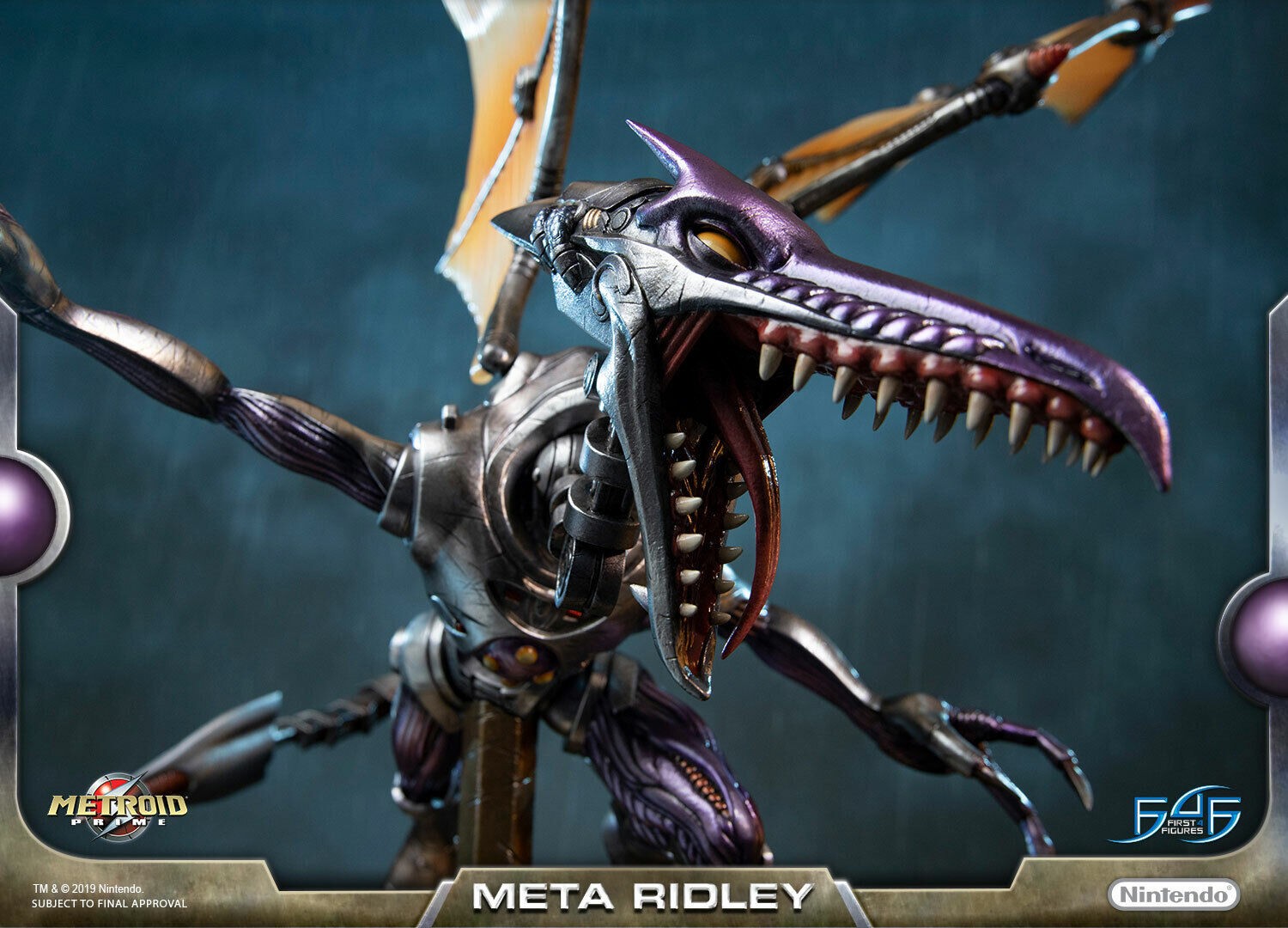 First4Figures Metroid Prime Meta Ridley Standard Edition Mint in Box SEALED