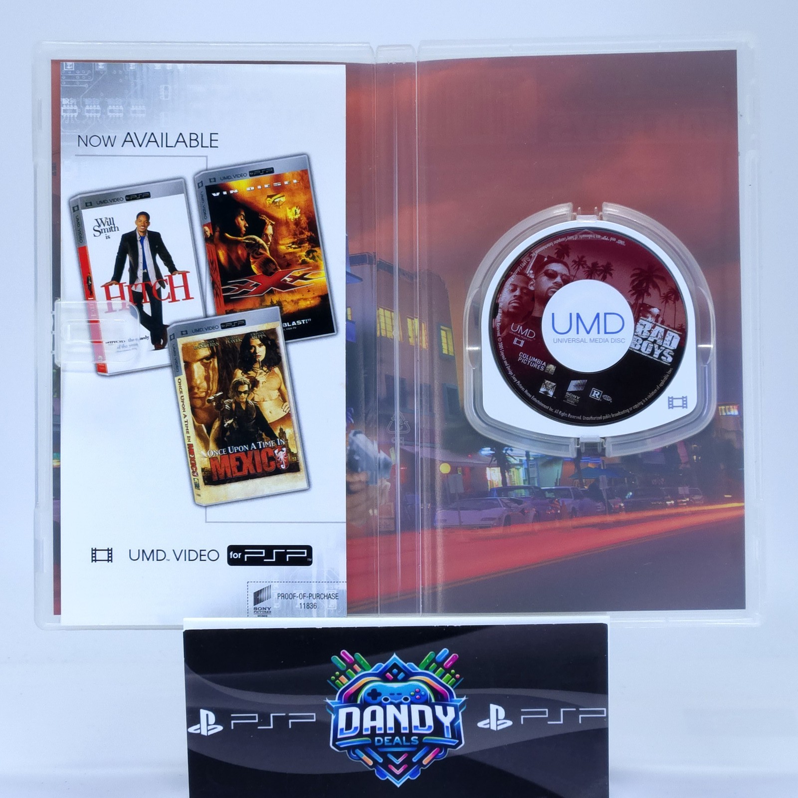 Bad Boys UMD CIB W/ Insert – PSP