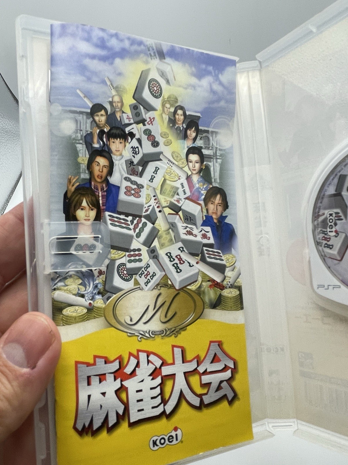 Mahjong Taikai Koei – PSP Japanese Import – US Seller