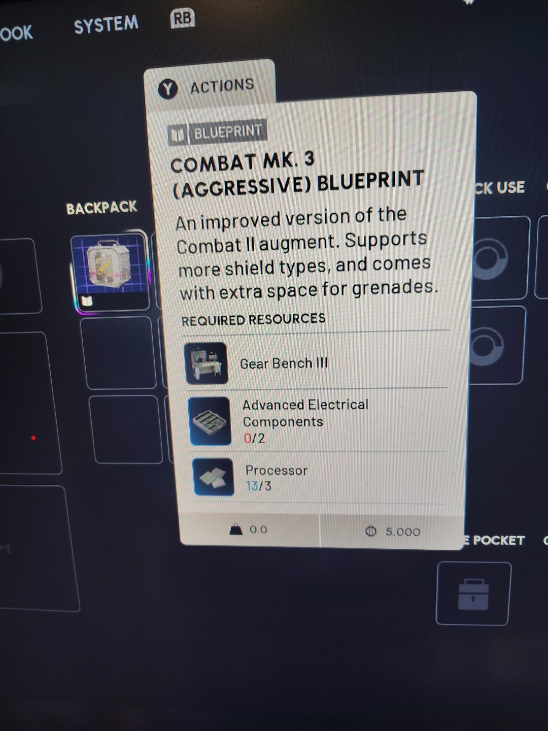 Arc Raider Combat Mk. 3 Aggressive Blueprint