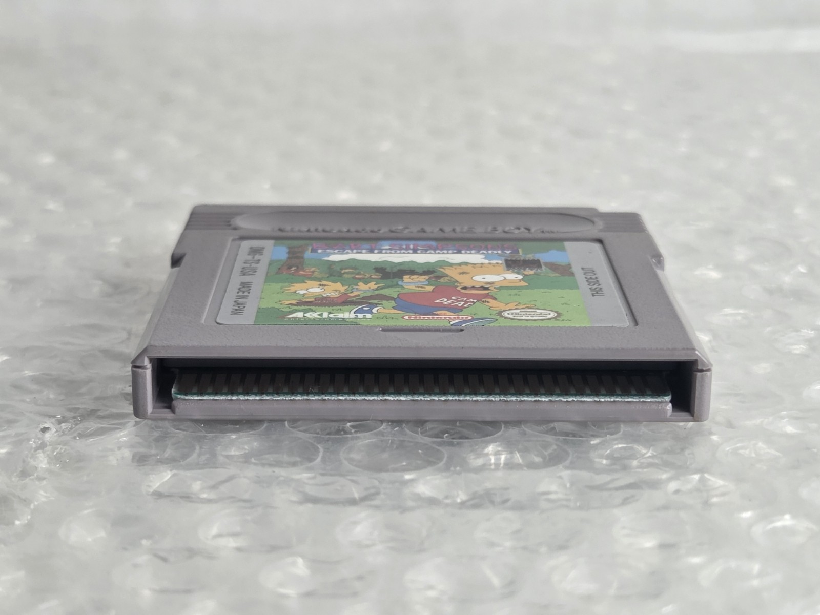 Bart Simpson’s Escape From Camp Deadly Nintendo Game Boy Complete CIB Tested Akl