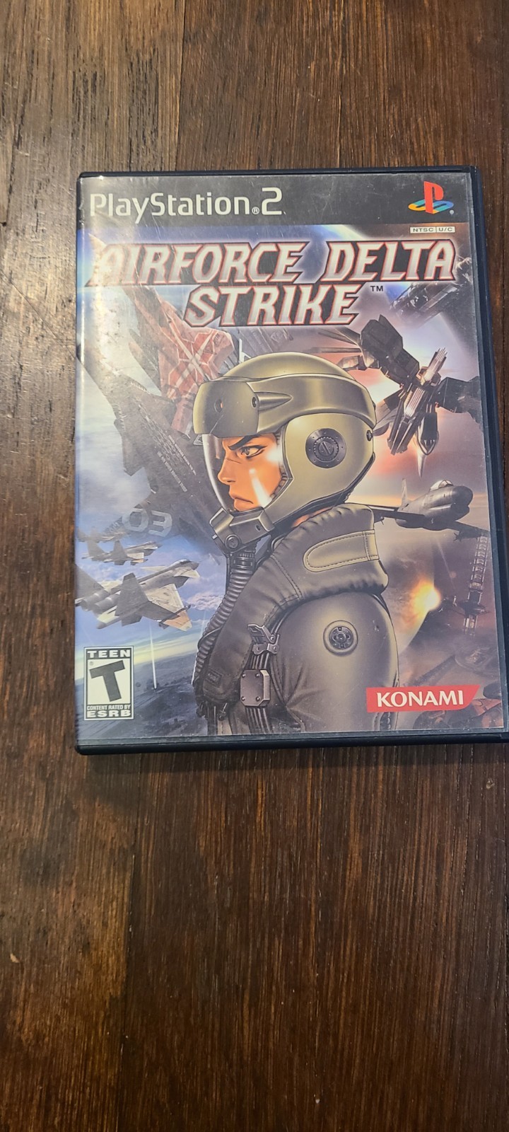 AirForce Delta Strike (Sony PlayStation 2, 2004) CIB Tested Working Konami
