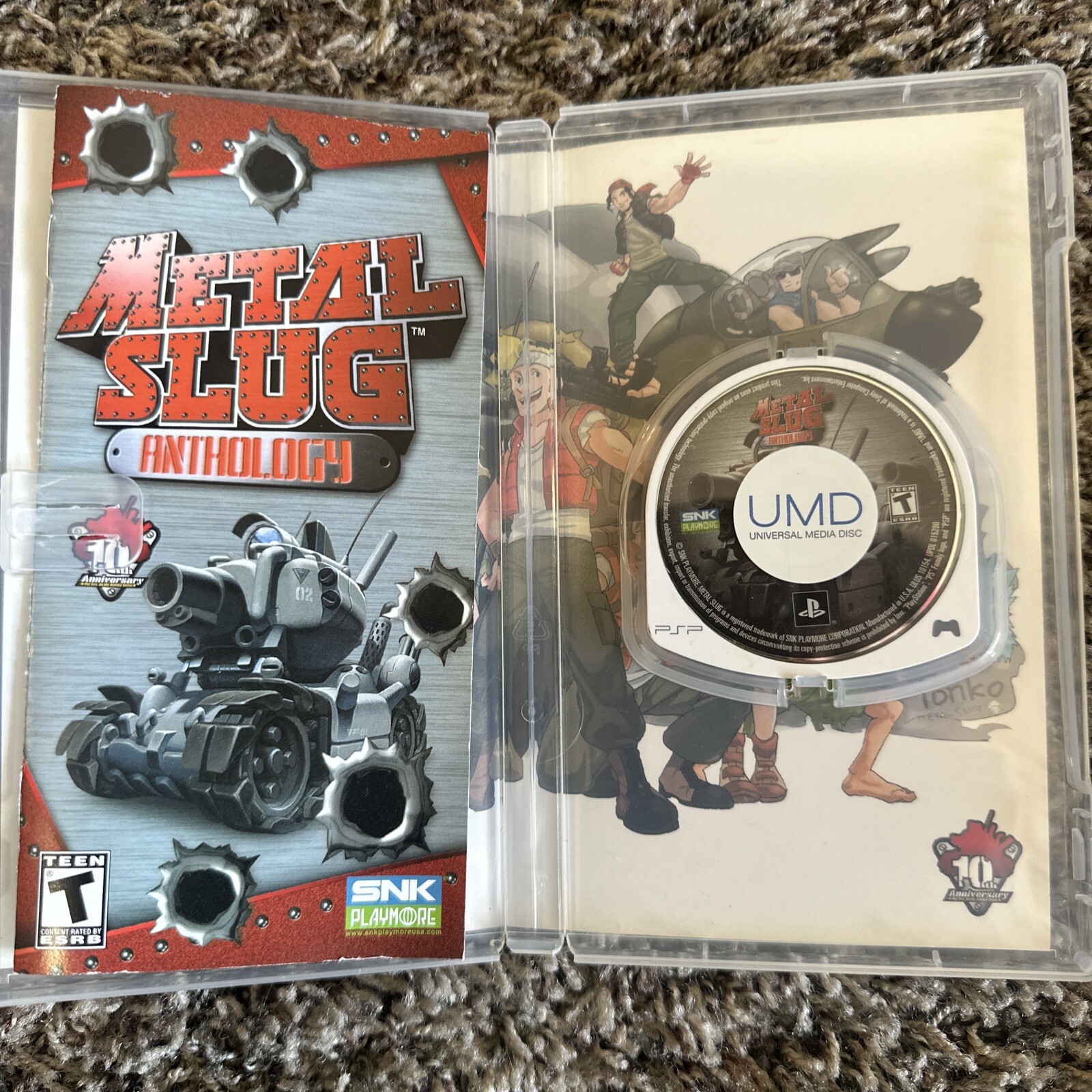 Metal Slug Anthology (Sony PSP, 2007) Complete CIB