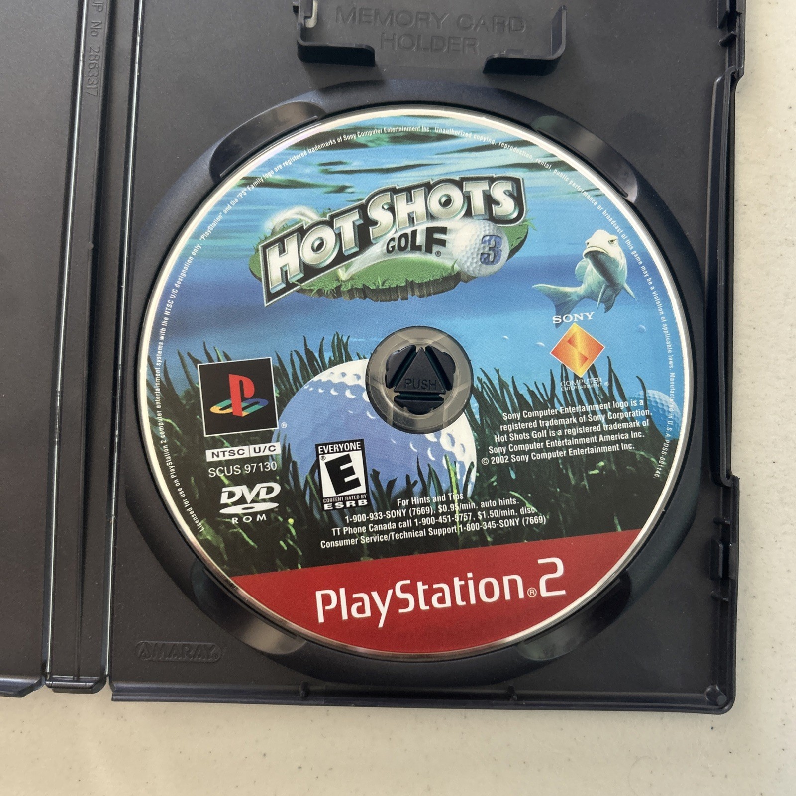 Hot Shots Golf 3 & Fore PS2 Game Bundle Sony PlayStation 2 Tested Works