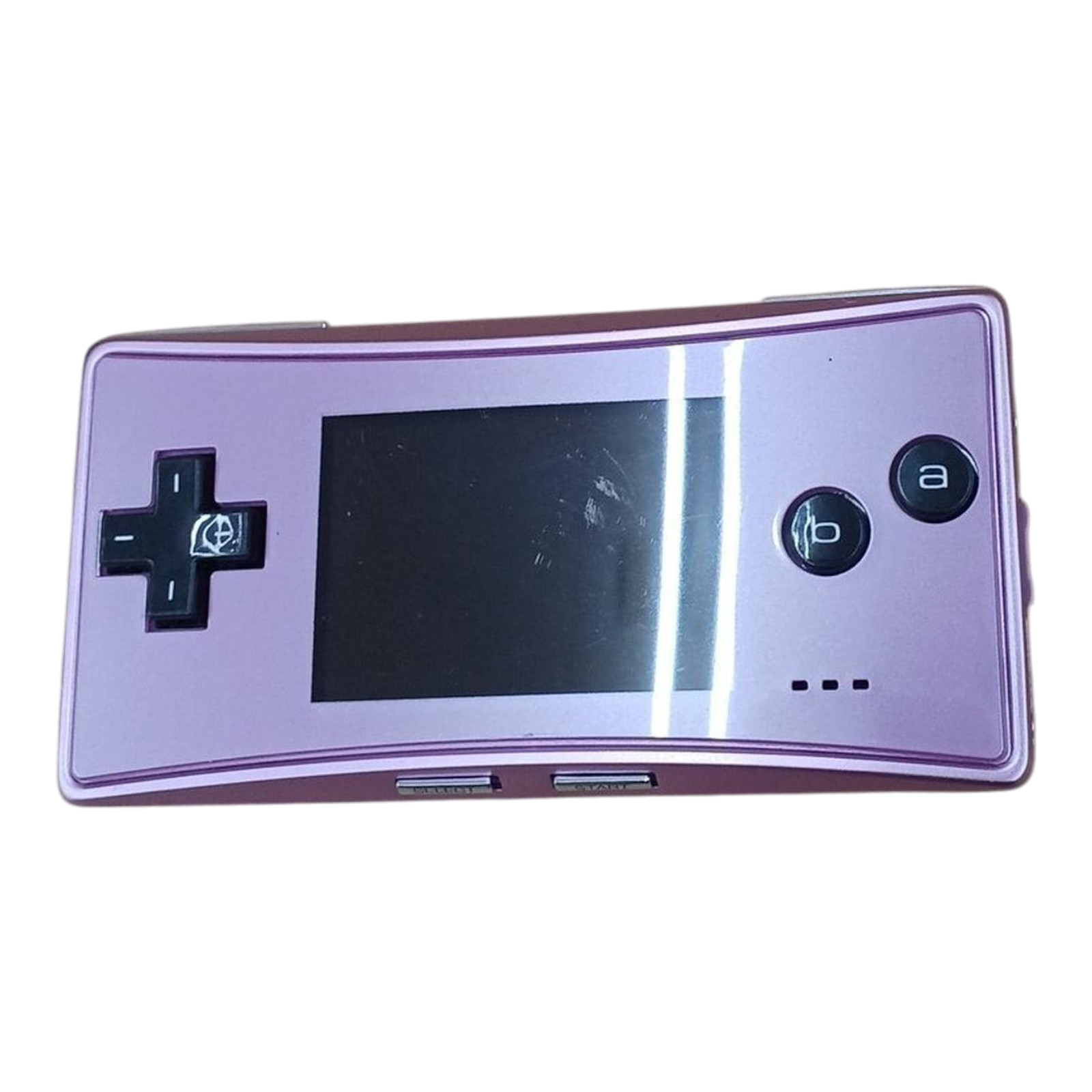 Nintendo Game Boy Micro OXY-001 Handheld Console Purple w / charger Tested Japan