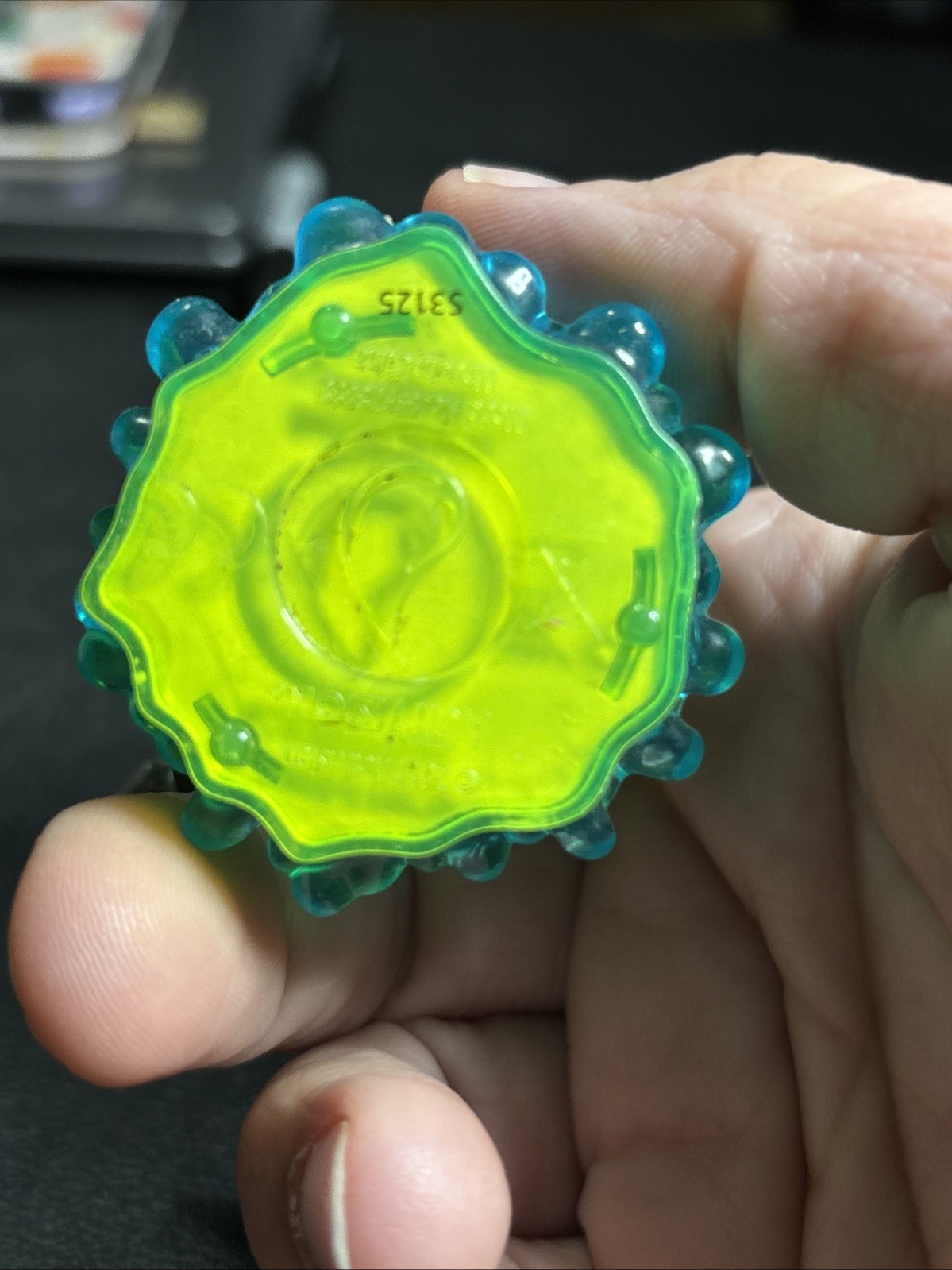 Skylanders Spyros Adventure Gill Grunt Clear Green Figure (Tested/Reset)