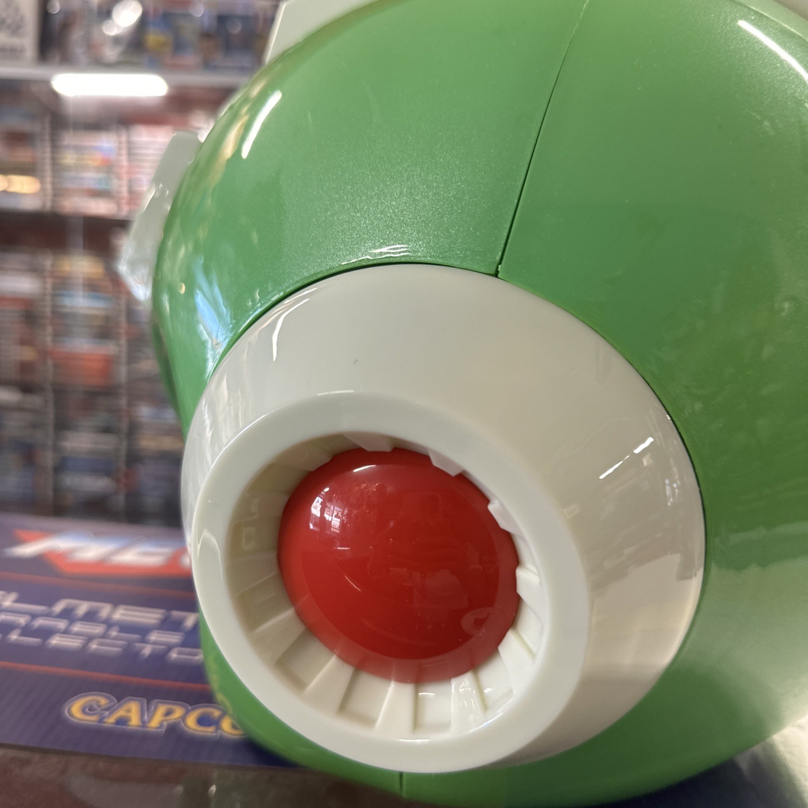Capcom Wearable Mega Man Leaf Shield Green Replica Helmet Collector’s Edition