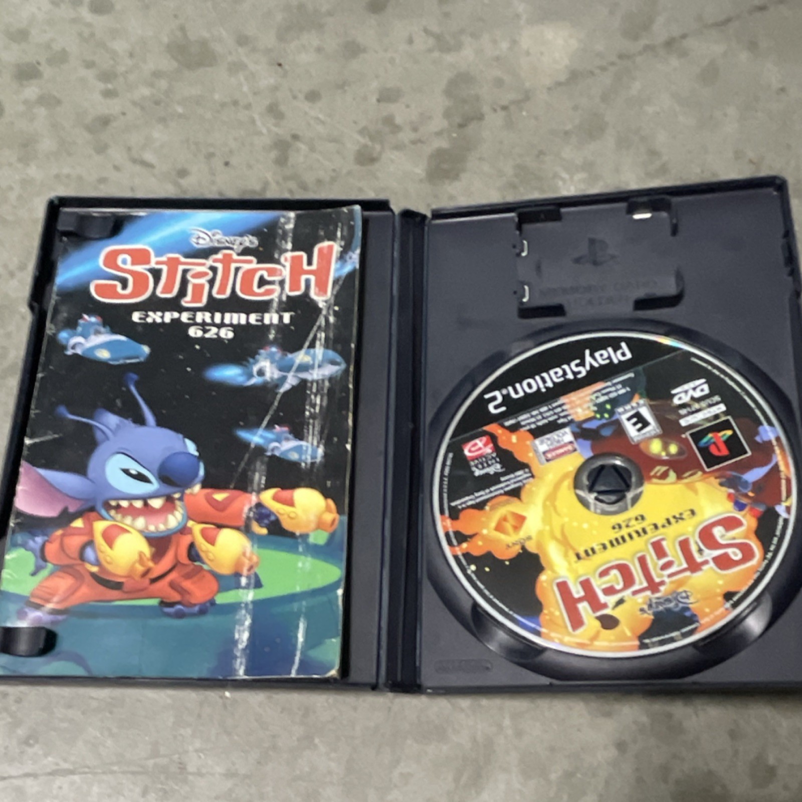 Disney’s Stitch: Experiment 626 PS2 2002 CIB Flawless Disc Tested Working 🔥