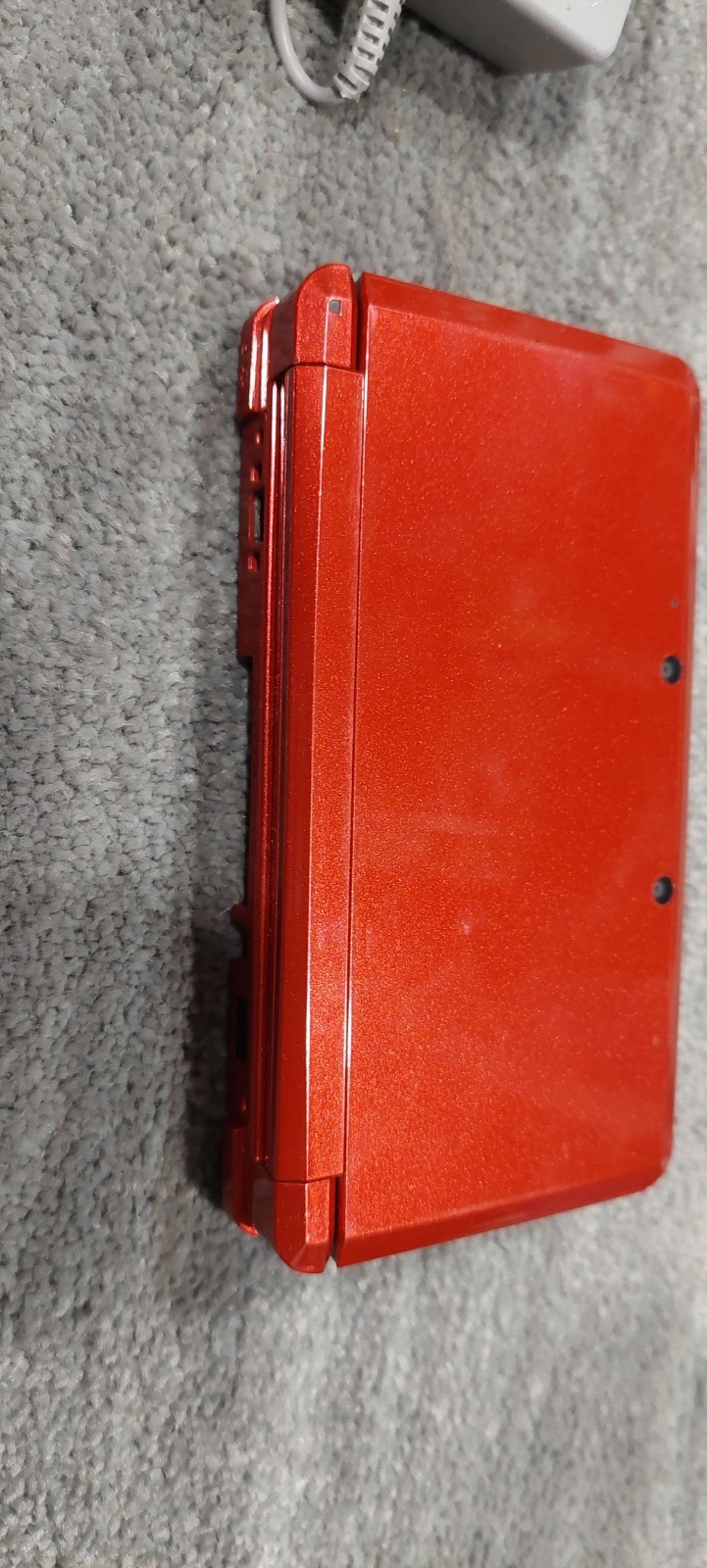 Nintendo 3DS Handheld System – 3d Mario Land Edition Flame Red Used See Pics