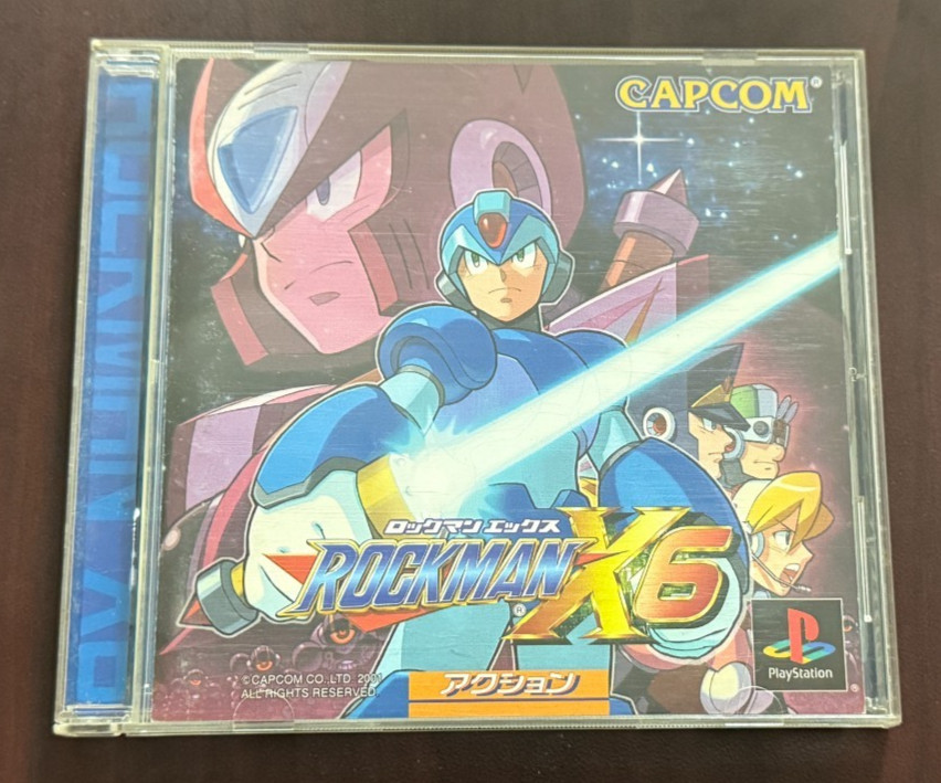 Rockman X6 (JP PlayStation, 2001) CIB