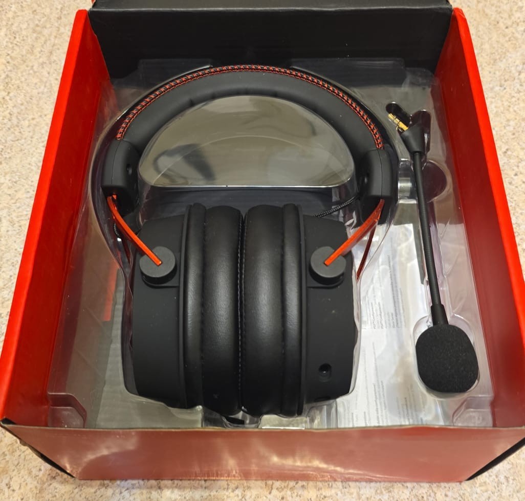 HyperX Cloud Alpha Wireless DTS 2.4GHz PC Gaming Headset Black (No USB Dongle)