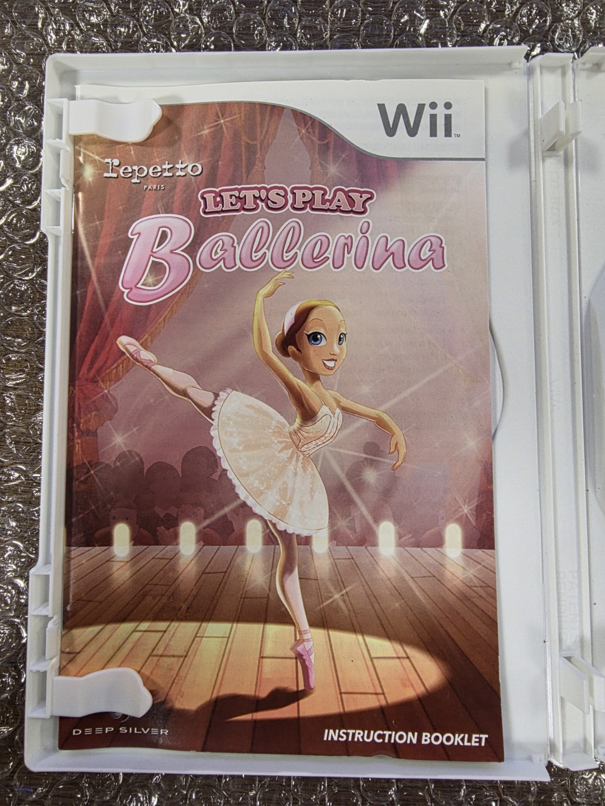Let’s Play Ballerina Nintendo Wii, 2010 Tested And Working