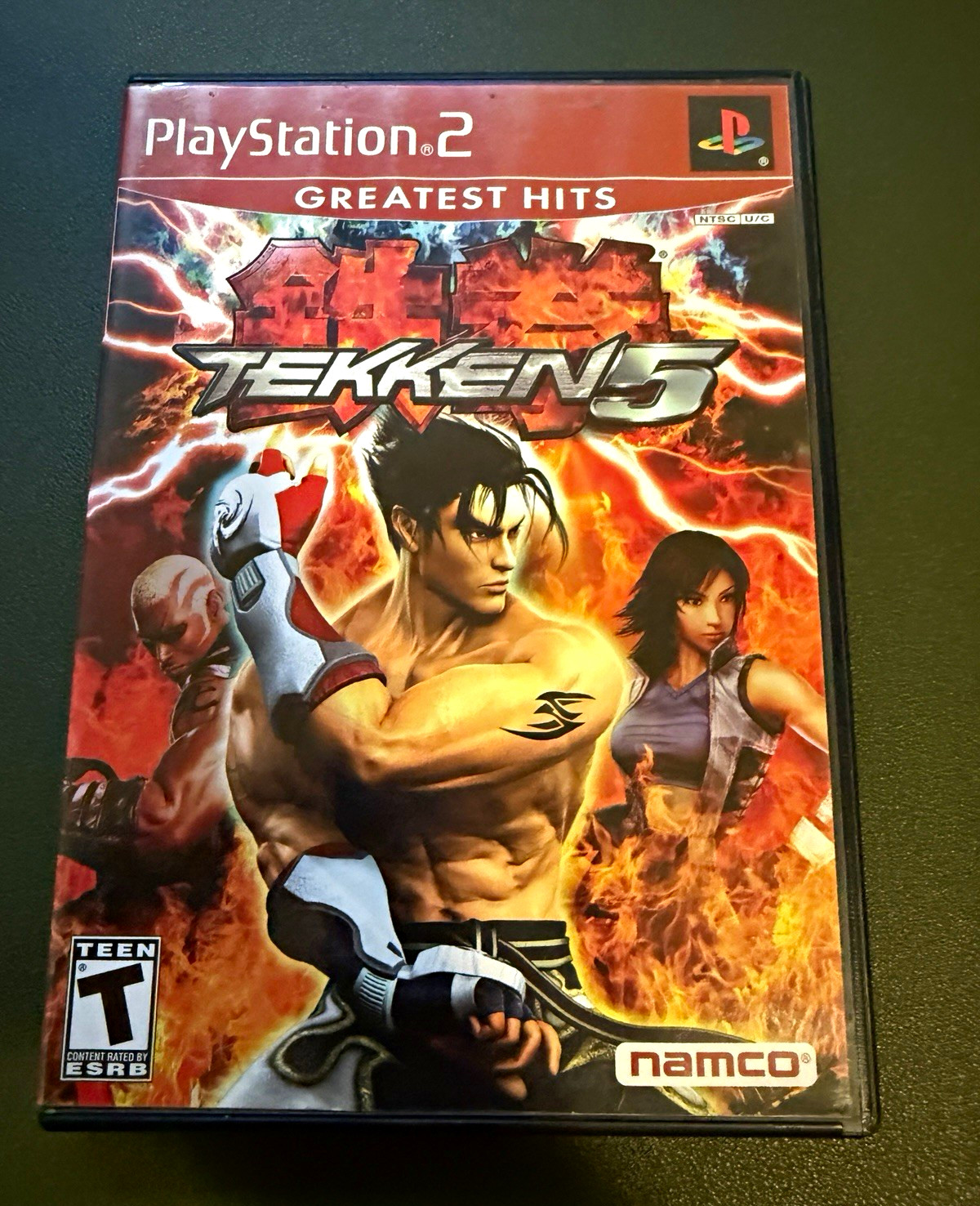 Namco Tekken 5 Greatest Hits PS2 T NTSC-U/C (US/CA) 2005 Fighting