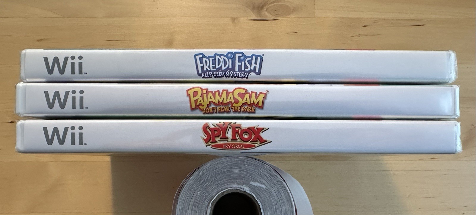 Freddi Fish, Pajama Sam, Spy Fox – Brand New – Rare Majesco Wii Kids Games Lot
