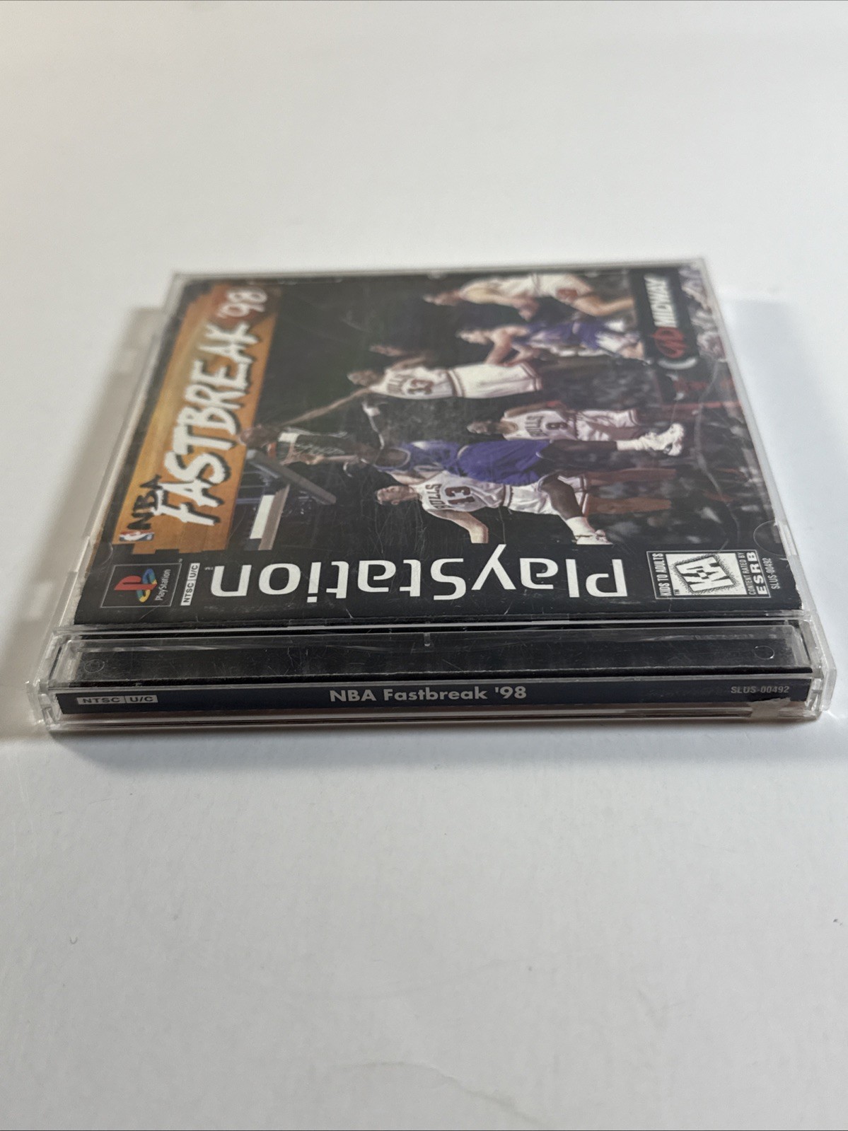NBA Fast Break 98 – PS1 PS2 Complete Playstation Game With Playbook Good