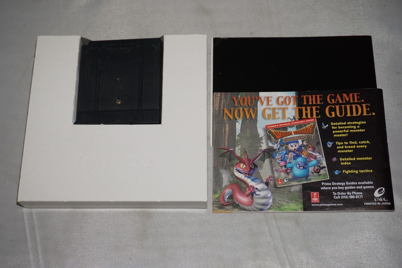 Dragon Warrior Monsters (Gameboy Color Game Boy) Complete CIB Authentic