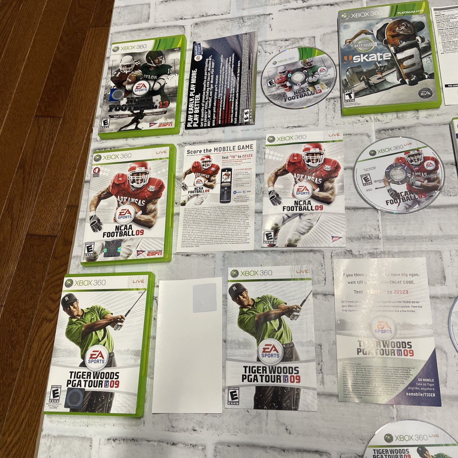 MICROSOFT Xbox 360 Video Game Lot of 5 Games ALL TESTED & IN VERY GOOD CONDITION