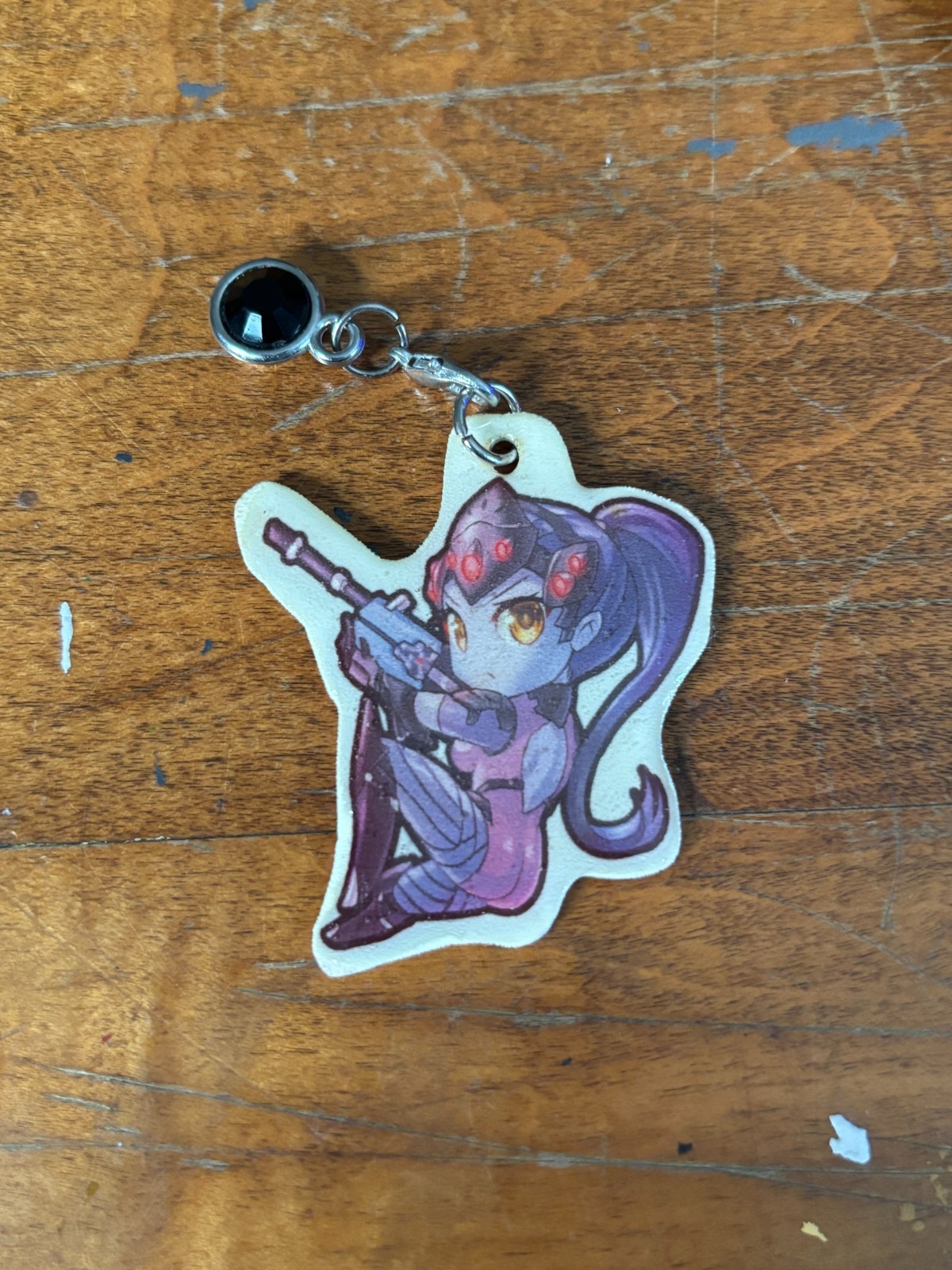 Overwatch Widowmaker Pin Patch and Enamel Pin Set