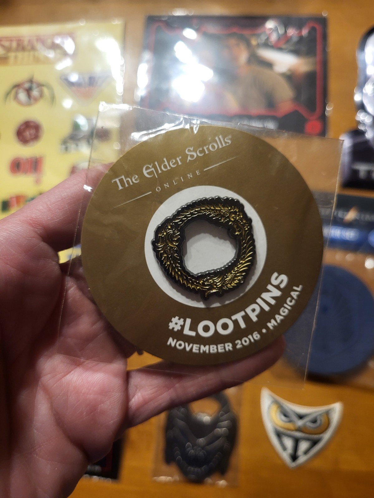 LOT Promo Items Loot Crate Pins Coaster T2 Lost Boys Stranger Things + READ