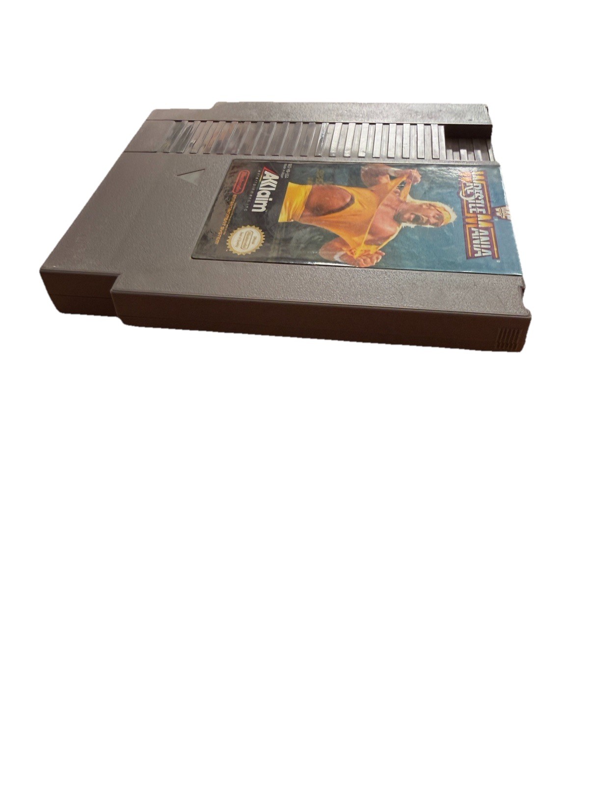WWF WRESTLEMANIA (Nintendo NES) Authentic Game Hulk Hogan Untested