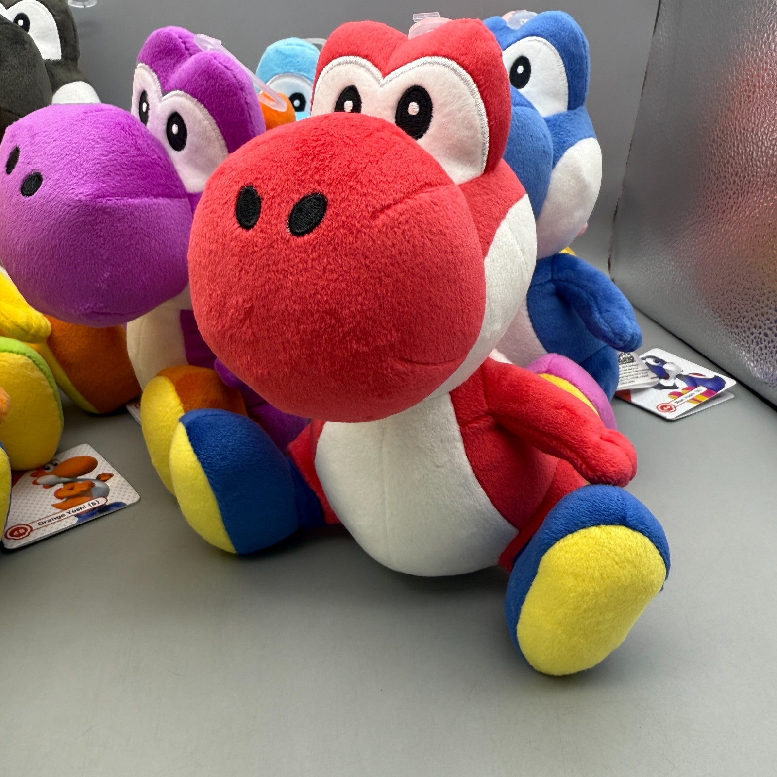 Yoshi All Star Stuffed Plush 8″ Super Mario Bros Little Buddy CHOOSE YOUR COLOR