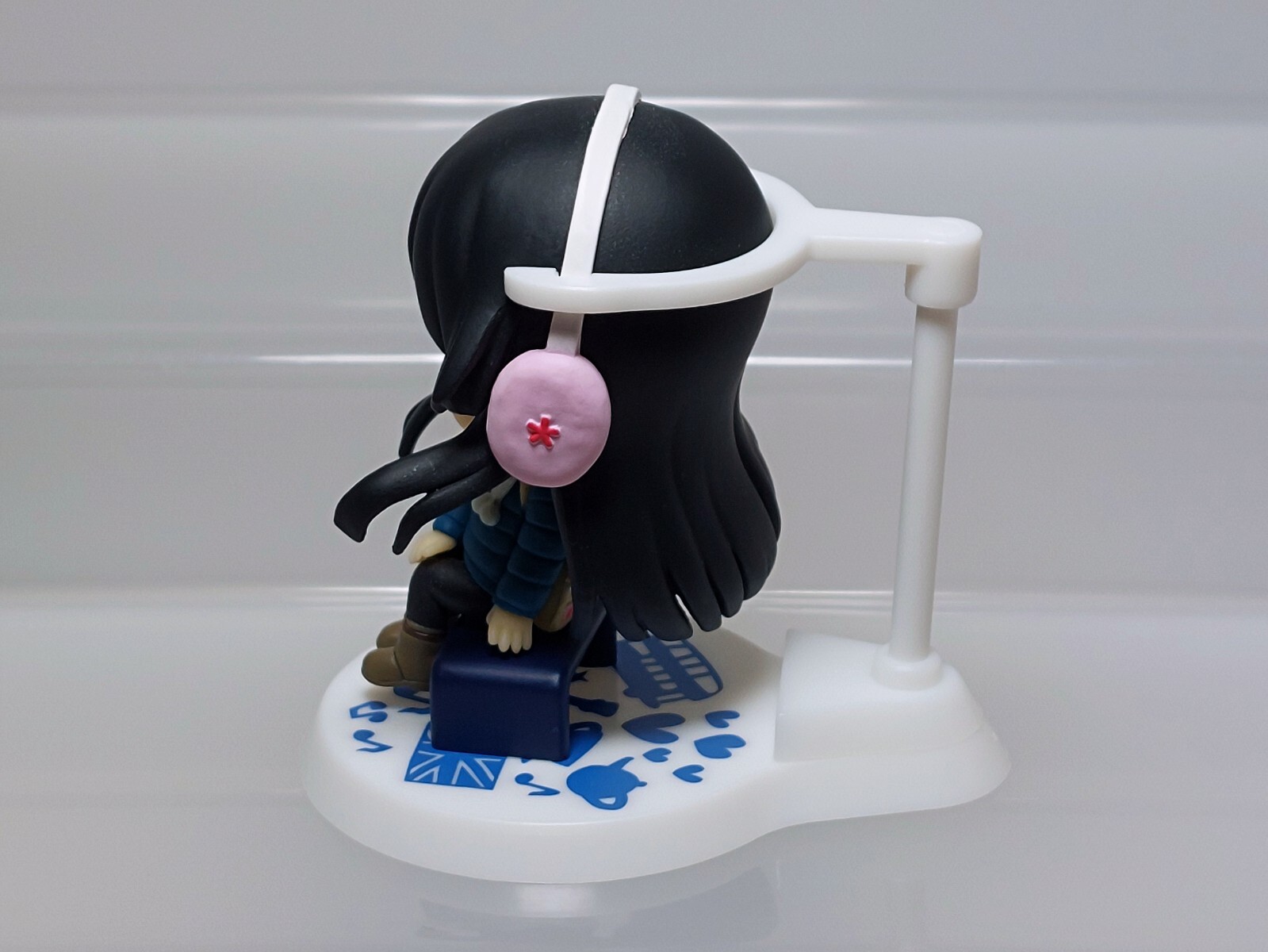 K-ON! Movie Chibi Kyun-Chara Mio Akiyama Figure Banpresto Prize 2012 2.4in